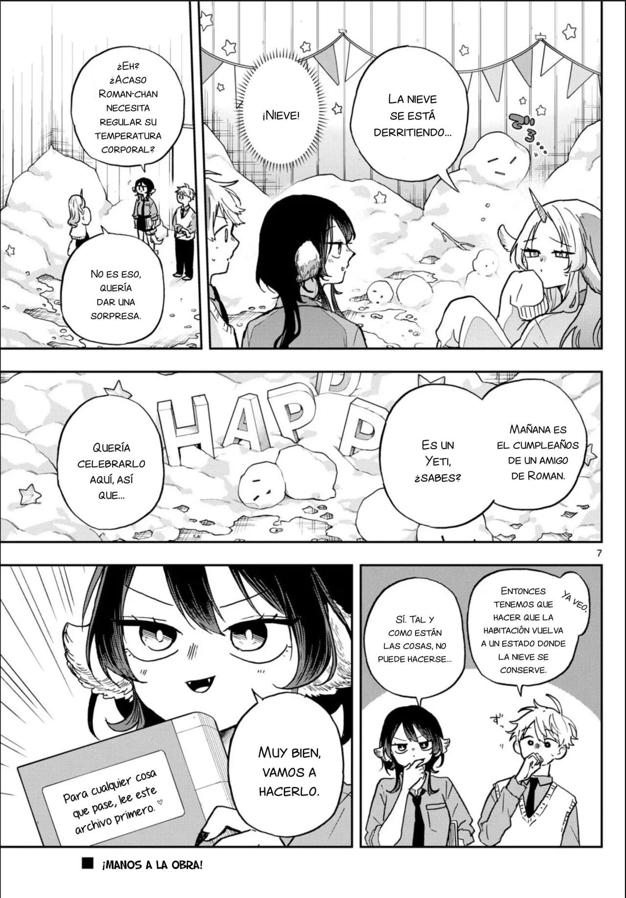 Ogami Tsumiki to Kinichijou Capitulo 38 página 7