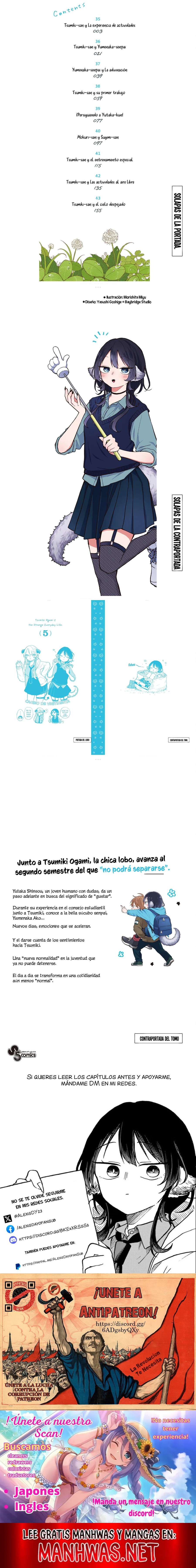 Ogami Tsumiki to Kinichijou Capitulo 57.5 página 5