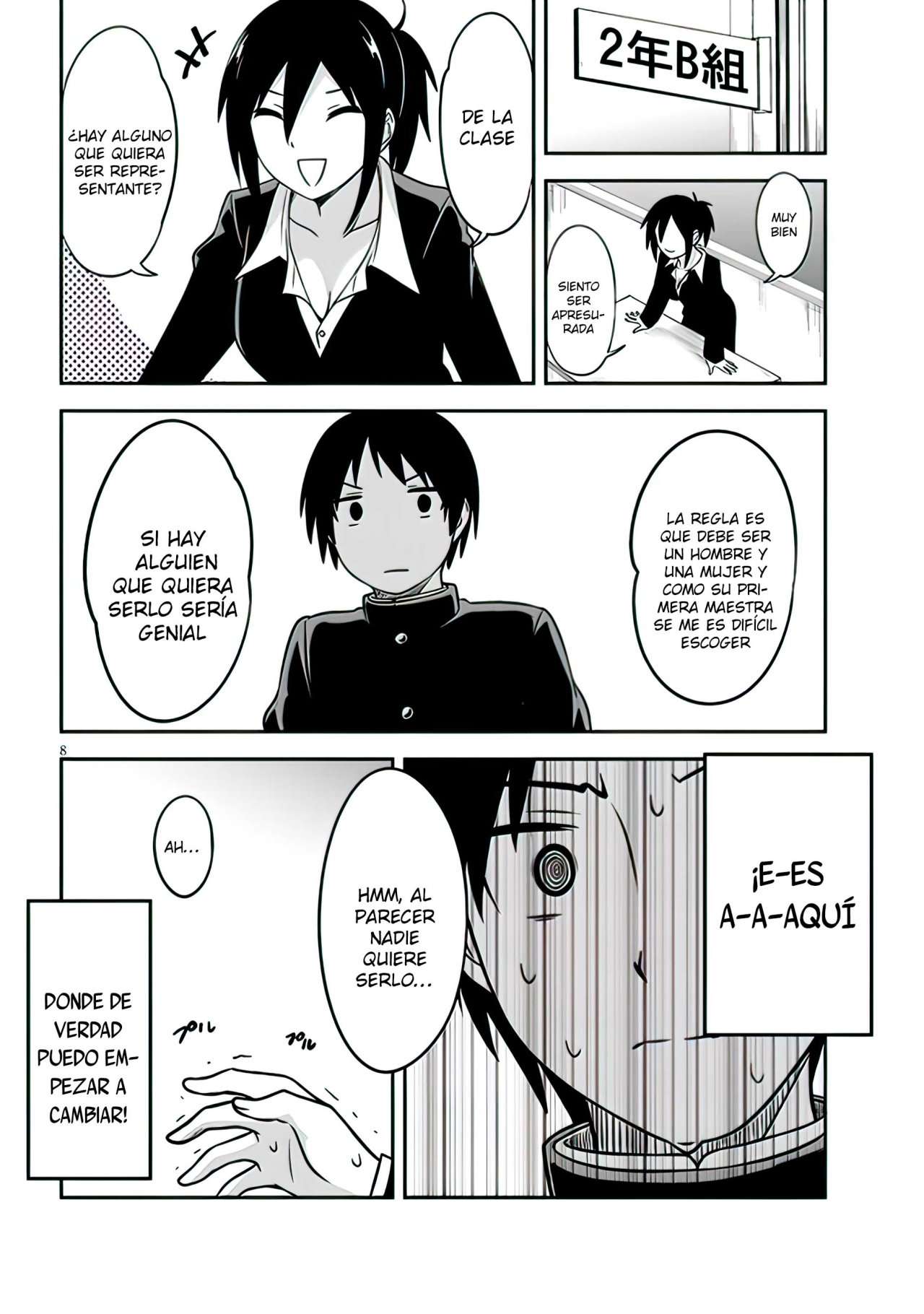Kurai Anoko to Shitai Koto Capitulo 1 página 8