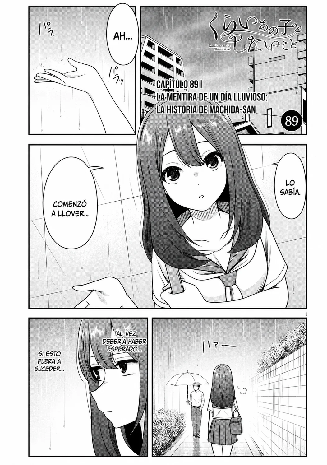 Kurai Anoko to Shitai Koto Capitulo 89 página 2