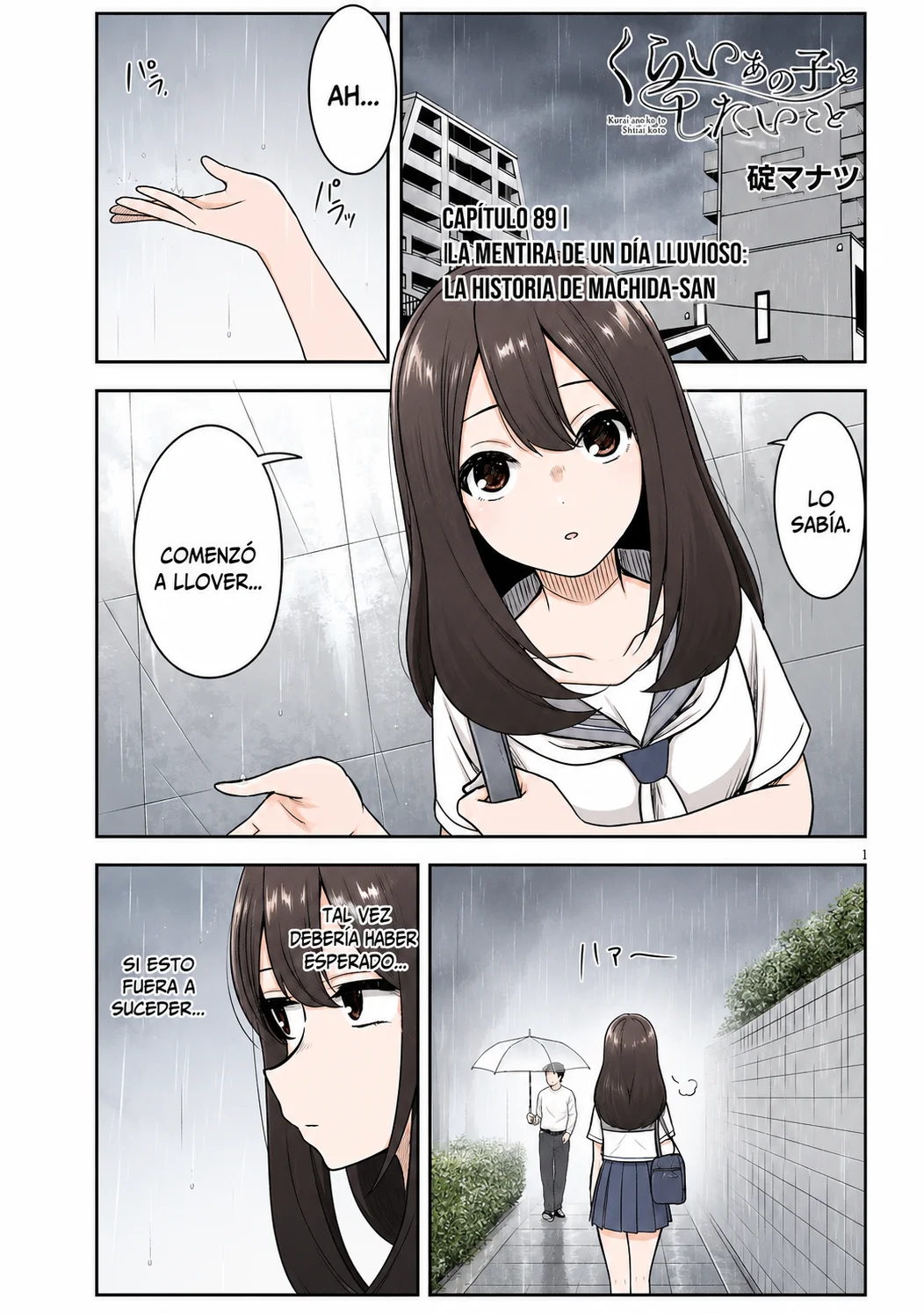 Kurai Anoko to Shitai Koto Capitulo 89 página 3