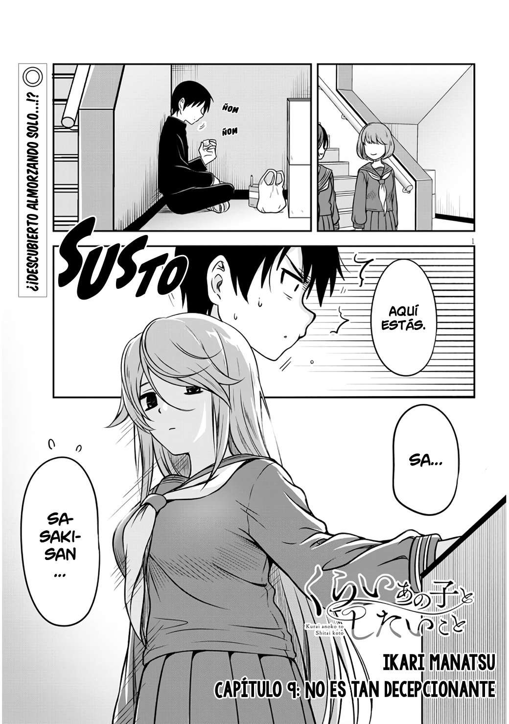 Kurai Anoko to Shitai Koto Capitulo 9 página 3