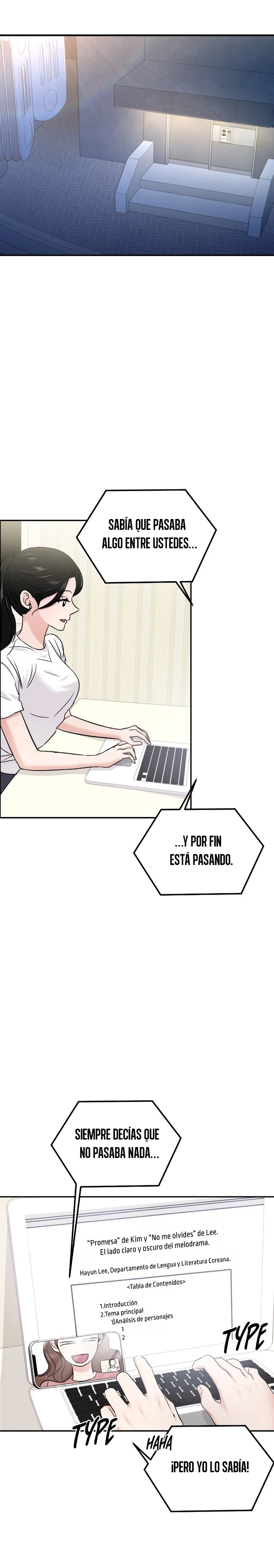 Es un romance universitario Capitulo 24 página 8