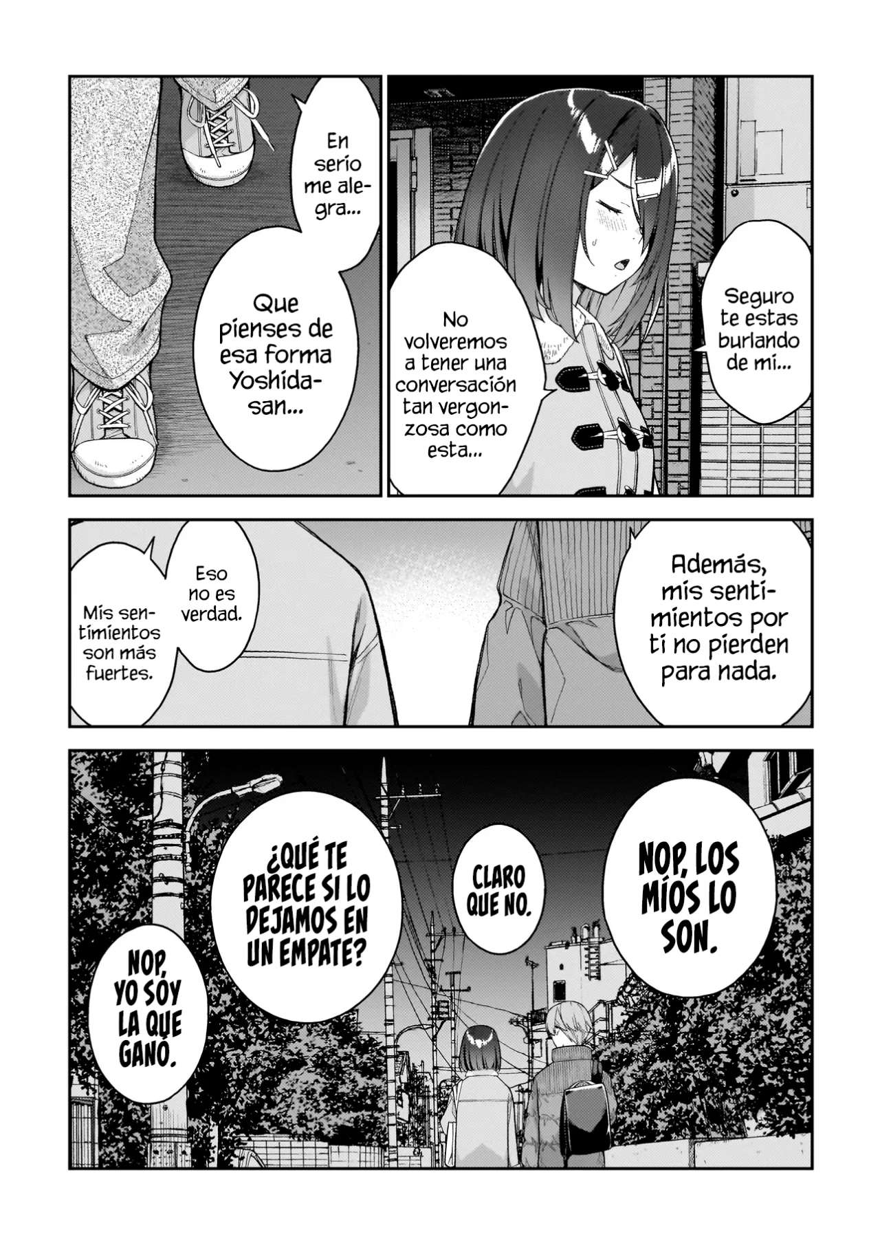 Wakaranai Desu Yoshida-san Capitulo 11 página 28