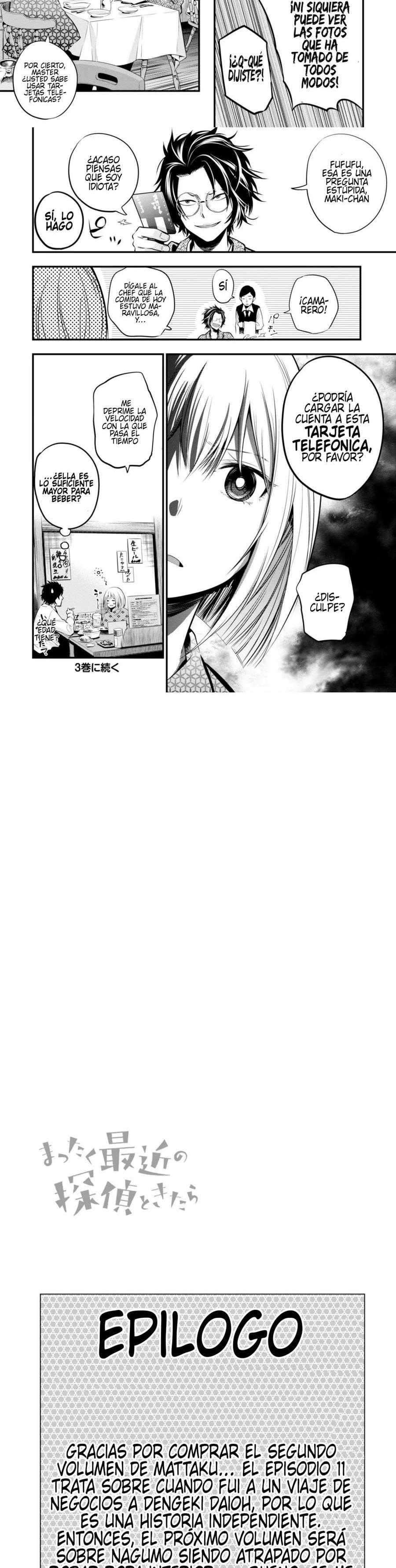 Mattaku Saikin no Tantei to Kitara Capitulo 11.5 página 2