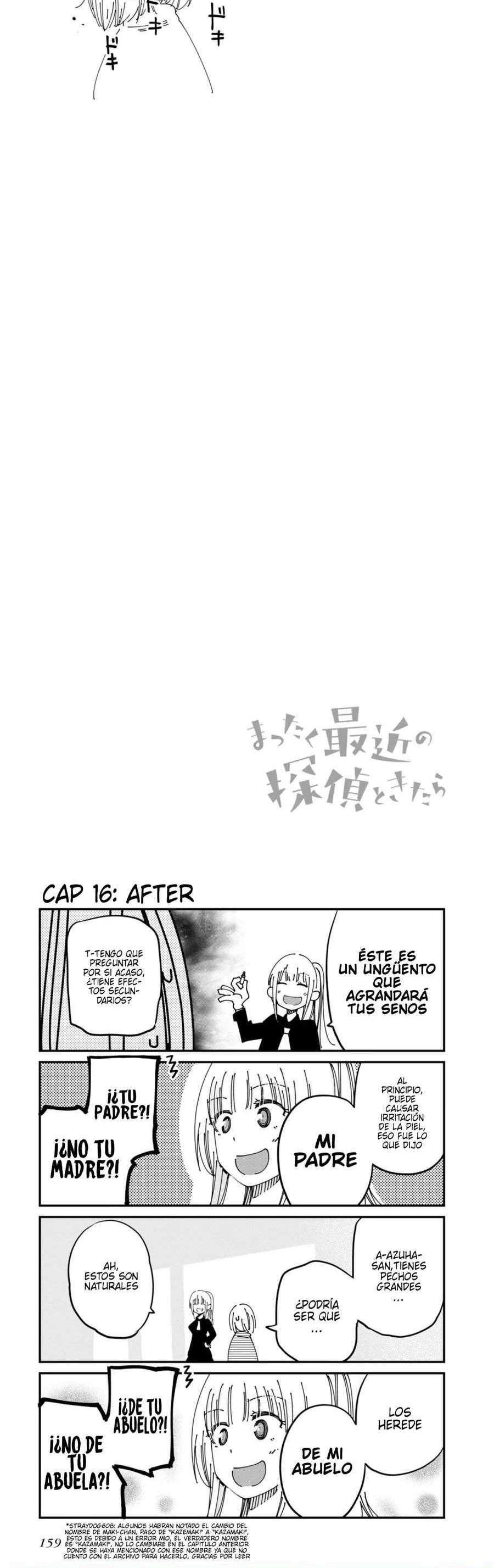 Mattaku Saikin no Tantei to Kitara Capitulo 16 página 10
