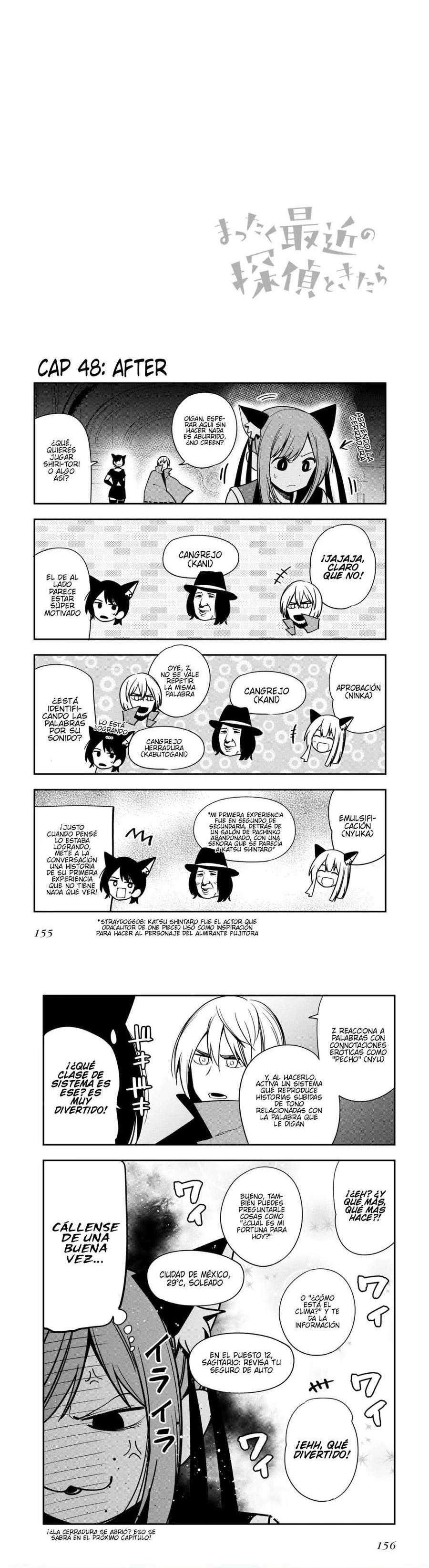 Mattaku Saikin no Tantei to Kitara Capitulo 48 página 8