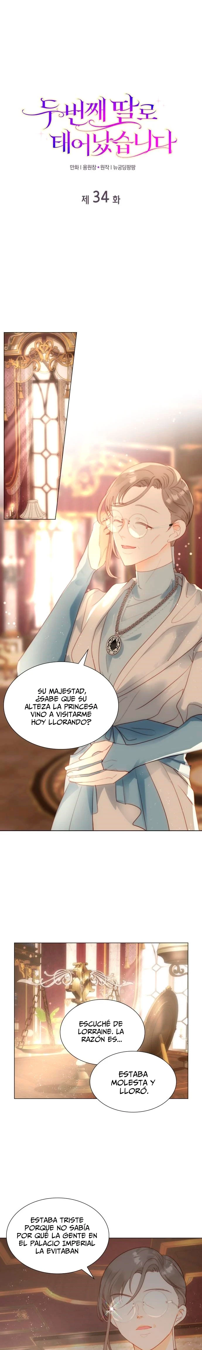 Nací Como La Segunda Hija Capitulo 34 página 8