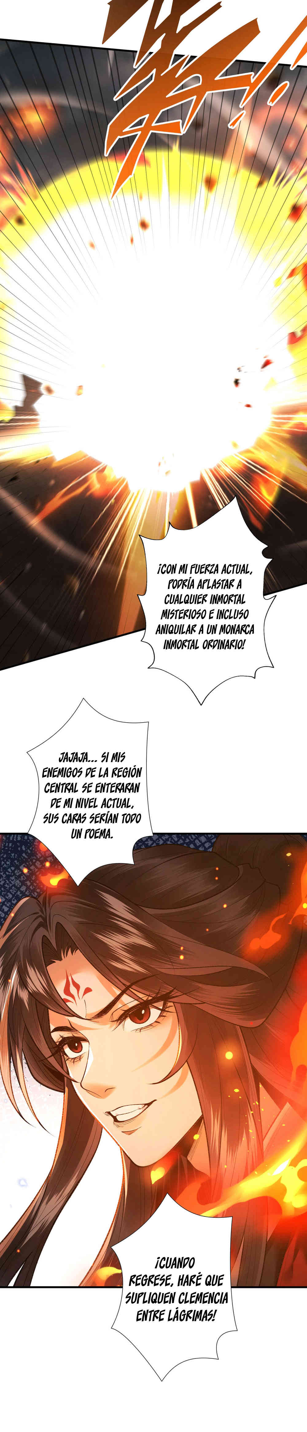 Cuanto más fuerte es mi oponente, más fuerte me vuelvo. Mi nivel de cultivo no tiene límites Capitulo 105 página 9