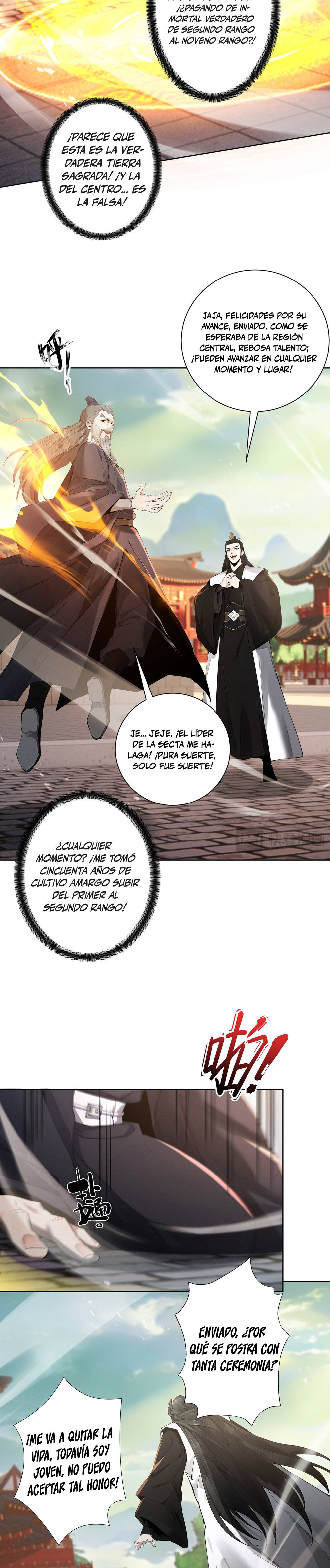 Cuanto más fuerte es mi oponente, más fuerte me vuelvo. Mi nivel de cultivo no tiene límites Capitulo 110 página 9
