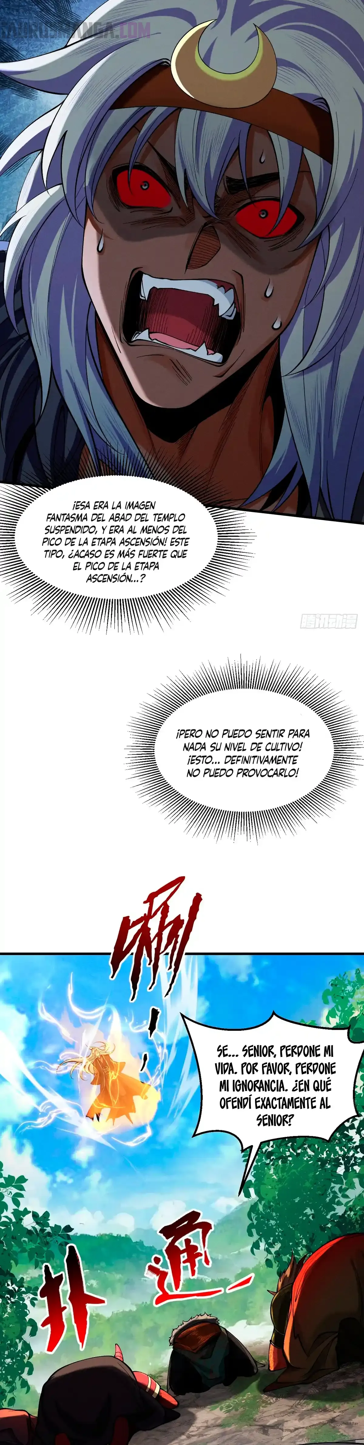 Cuanto más fuerte es mi oponente, más fuerte me vuelvo. Mi nivel de cultivo no tiene límites Capitulo 56 página 9