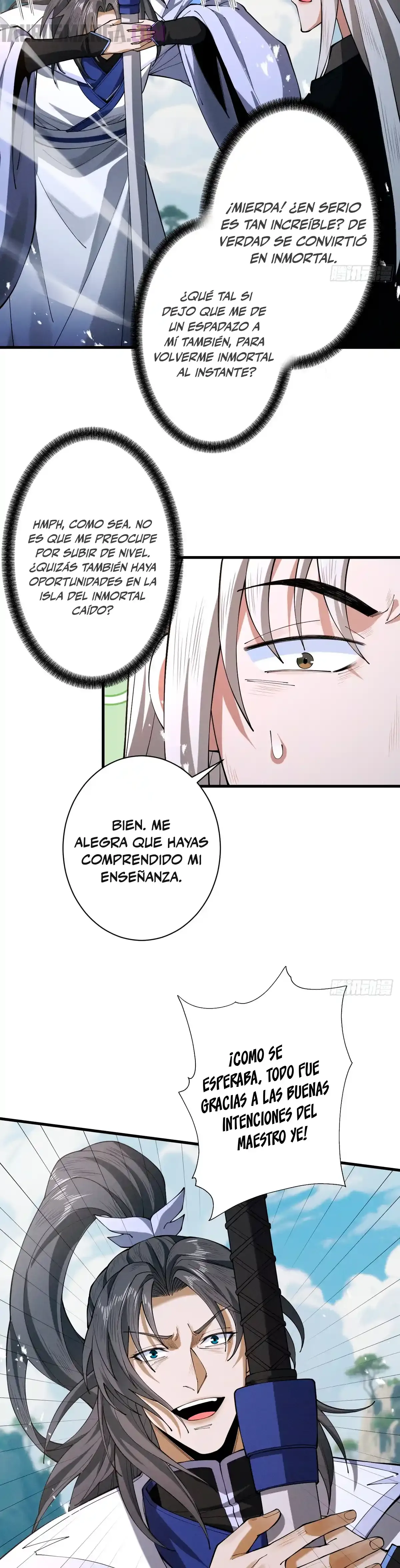 Cuanto más fuerte es mi oponente, más fuerte me vuelvo. Mi nivel de cultivo no tiene límites Capitulo 74 página 7