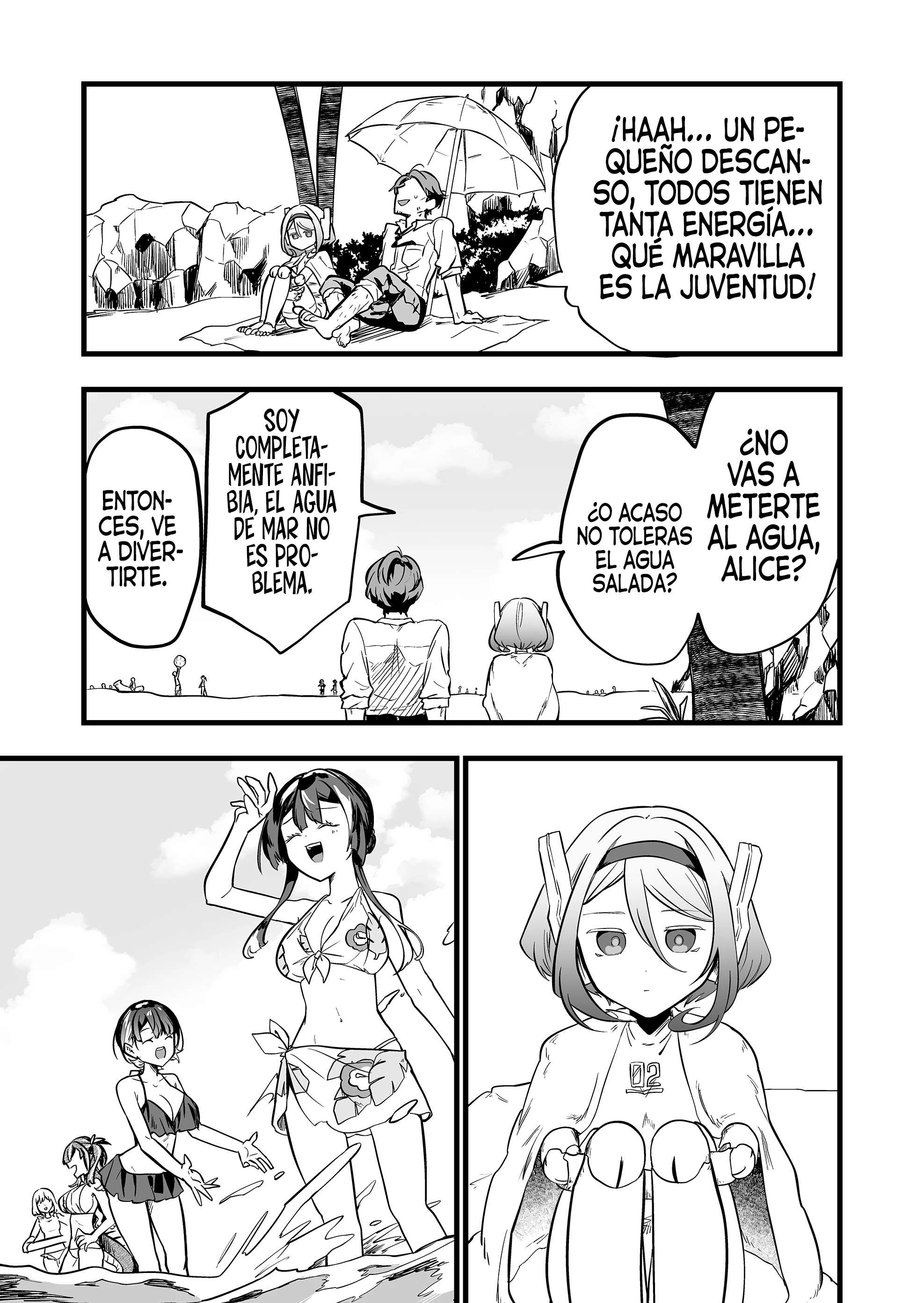 Ano Toki Tasukete Itadaita Monster Musume Desu. Capitulo 45 página 4