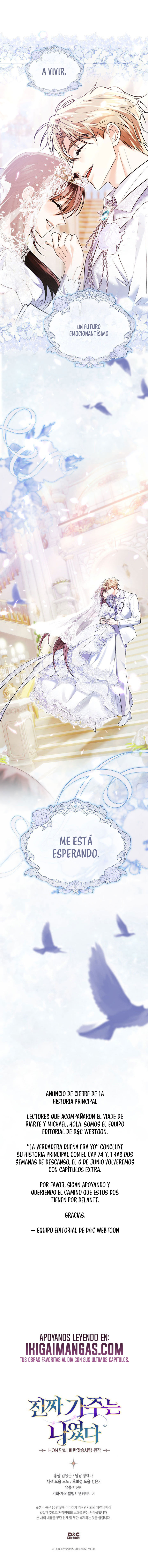 Yo Era La Verdadera Dueña De Elheim Capitulo 74 página 9