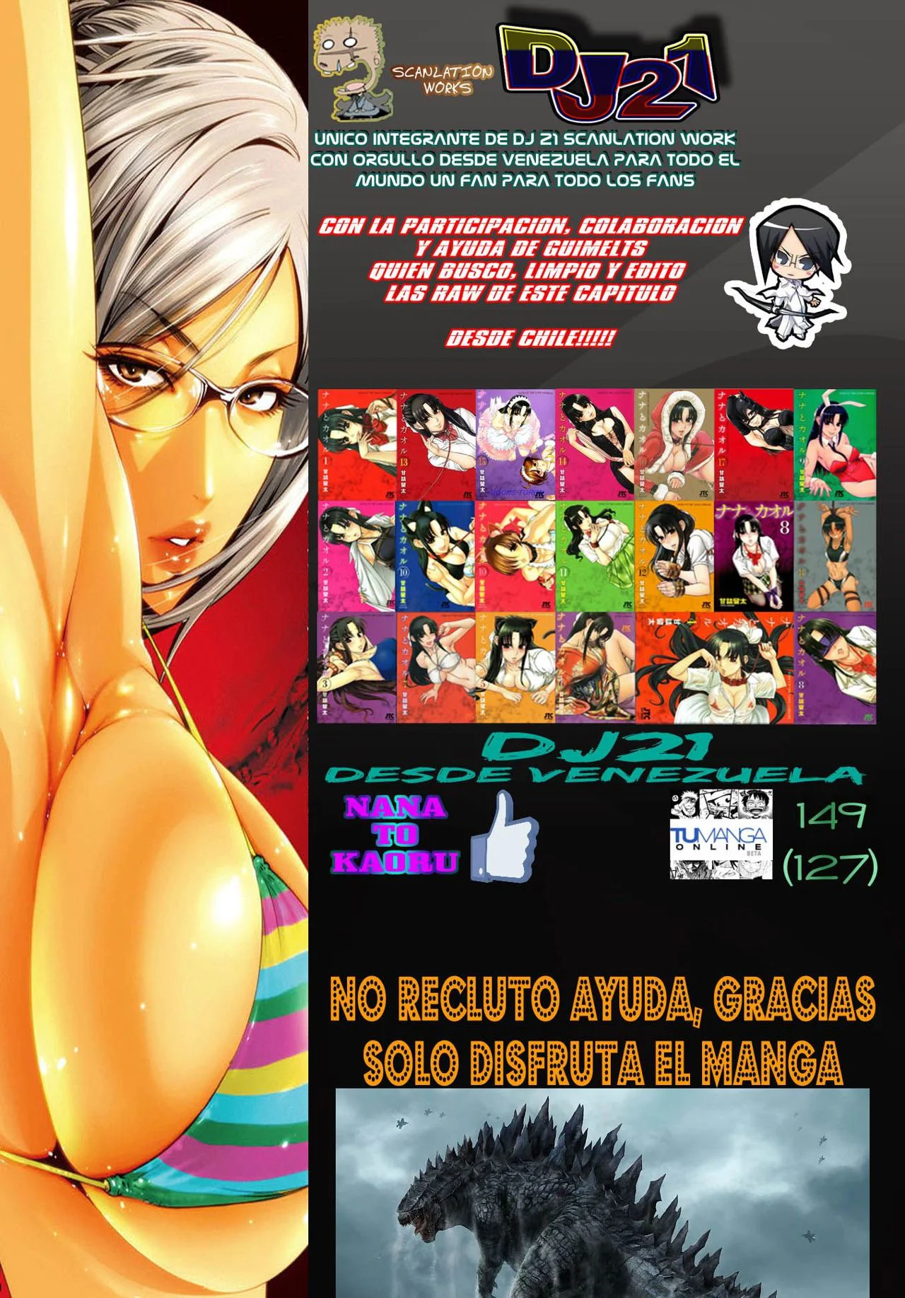 Nana To Kaoru Capitulo 149 página 3