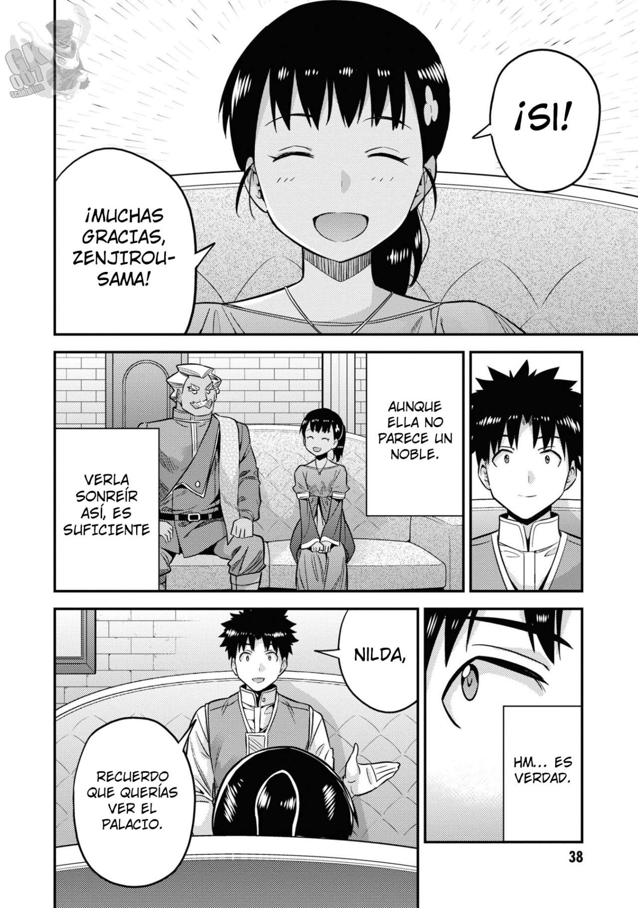 Risou no Himo Seikatsu Capitulo 45 página 37