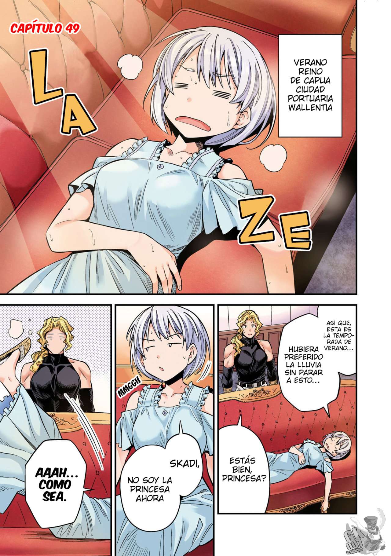 Risou no Himo Seikatsu Capitulo 49 página 5