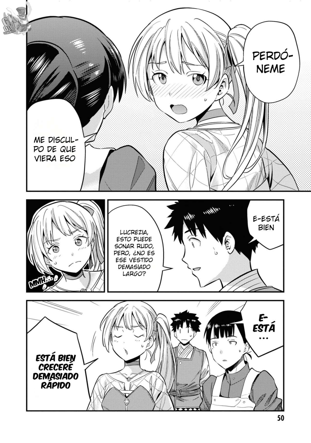 Risou no Himo Seikatsu Capitulo 50 página 8
