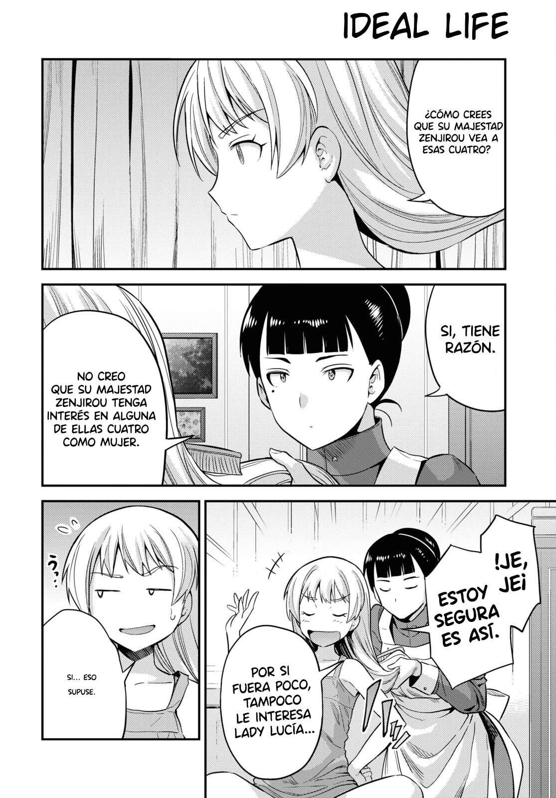 Risou no Himo Seikatsu Capitulo 53 página 34