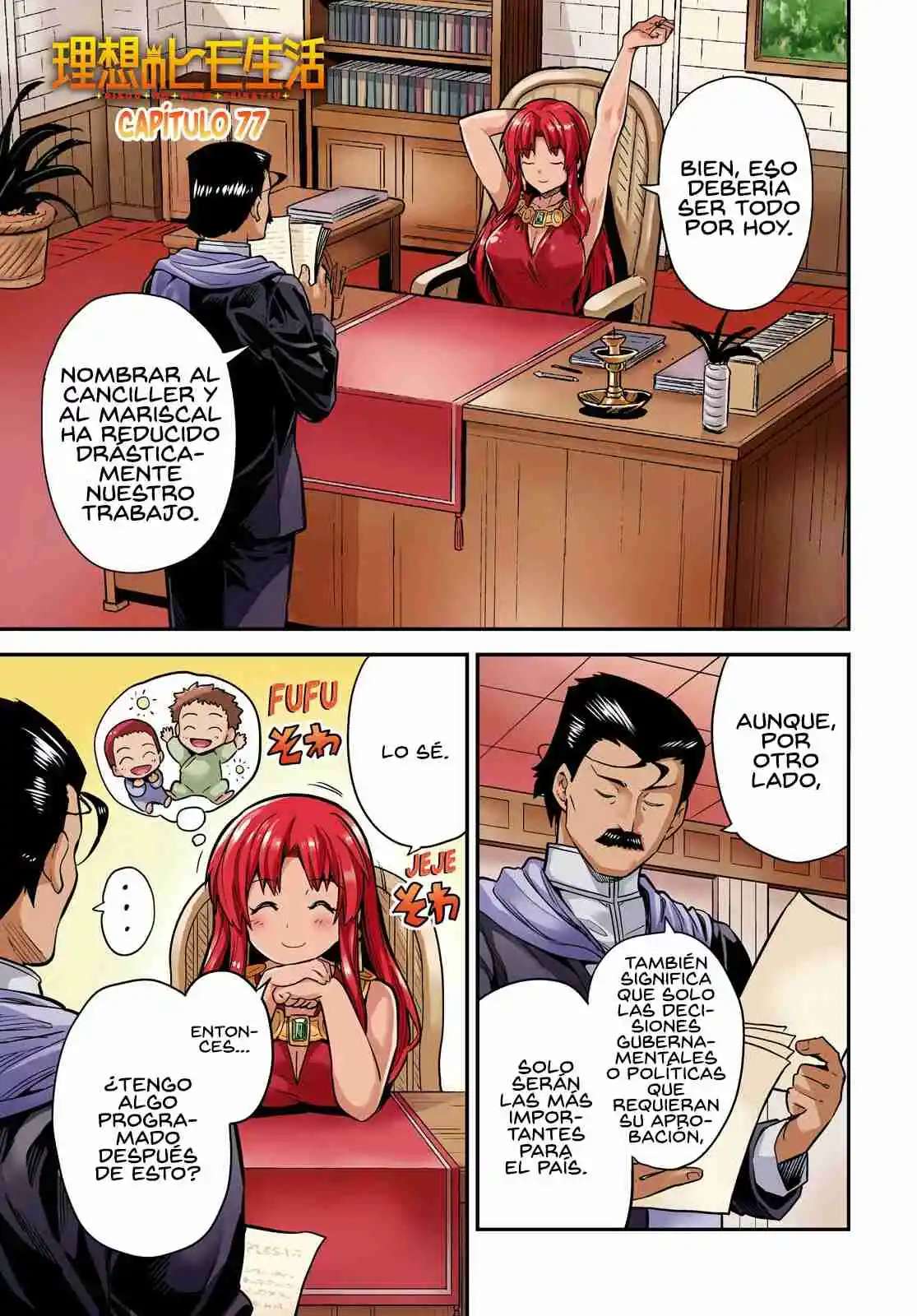 Risou no Himo Seikatsu Capitulo 77 página 3