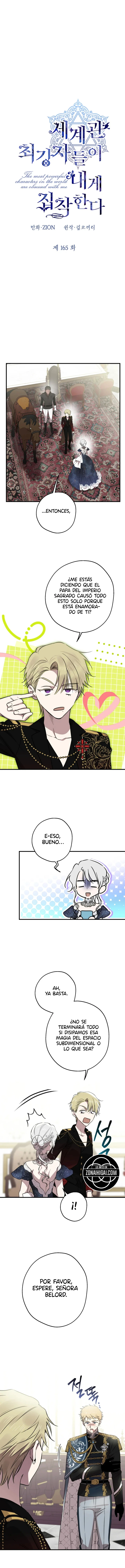 Los Personajes Más Fuertes Del Mundo Están Obsesionados Conmigo Capitulo 165 página 2