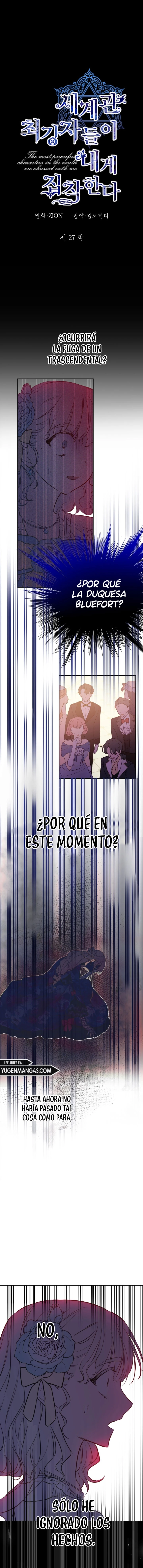 Los Personajes Más Fuertes Del Mundo Están Obsesionados Conmigo Capitulo 27 página 6