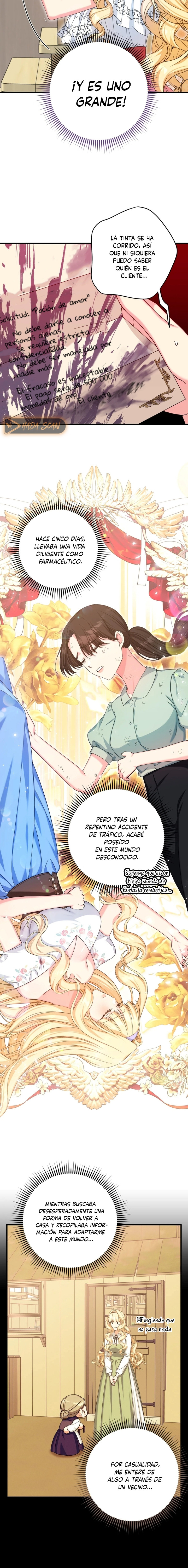Pánico por una poción de amor Capitulo 1 página 9