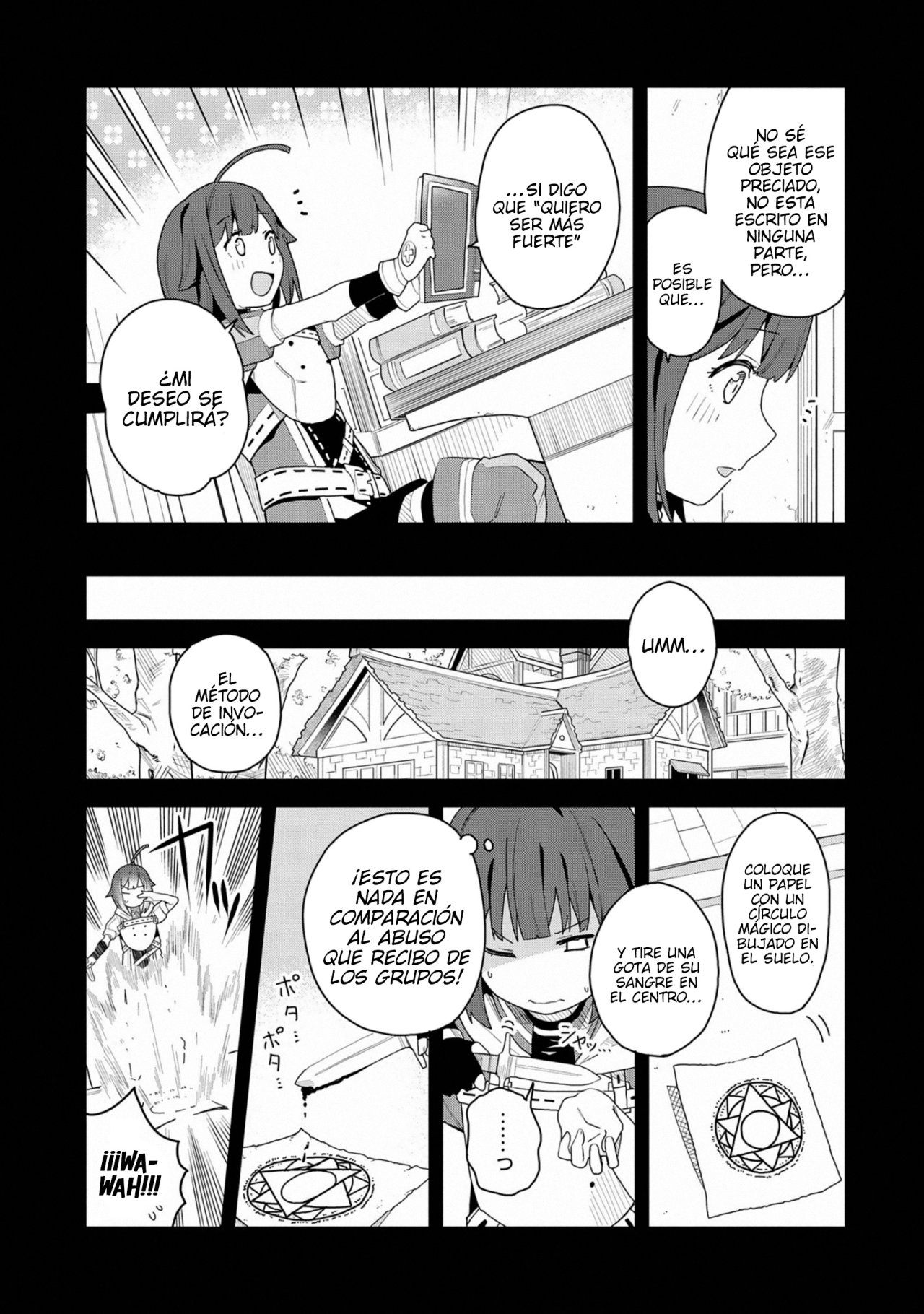 Invoqué al diablo para hacer realidad mi deseo, pero era muy hermosa, así que me casé con ella ~ Mi nueva esposa es el diablo ~ Capitulo 1 página 14