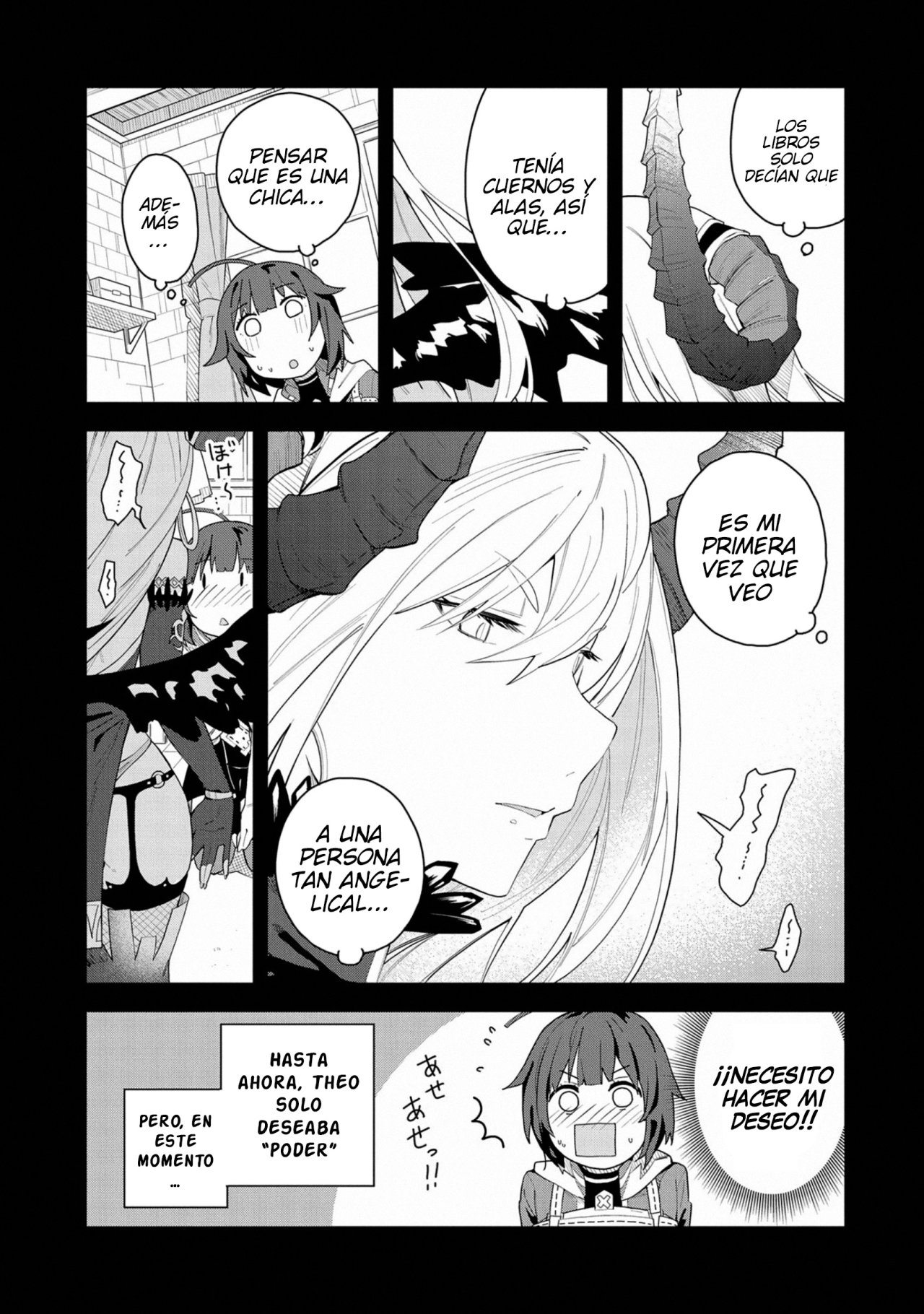 Invoqué al diablo para hacer realidad mi deseo, pero era muy hermosa, así que me casé con ella ~ Mi nueva esposa es el diablo ~ Capitulo 1 página 16