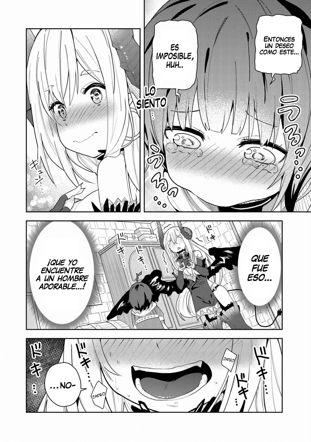 Invoqué al diablo para hacer realidad mi deseo, pero era muy hermosa, así que me casé con ella ~ Mi nueva esposa es el diablo ~ Capitulo 1 página 24