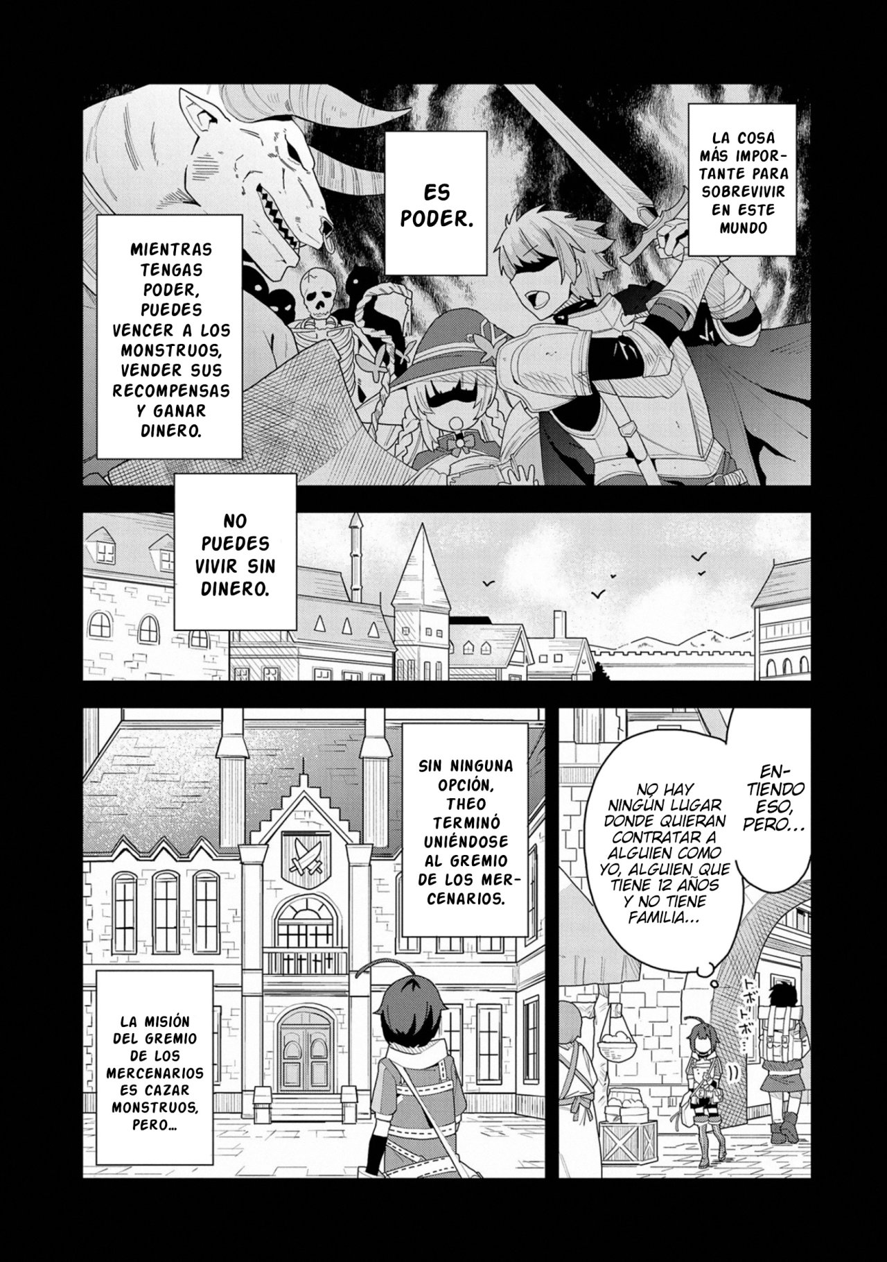 Invoqué al diablo para hacer realidad mi deseo, pero era muy hermosa, así que me casé con ella ~ Mi nueva esposa es el diablo ~ Capitulo 1 página 8