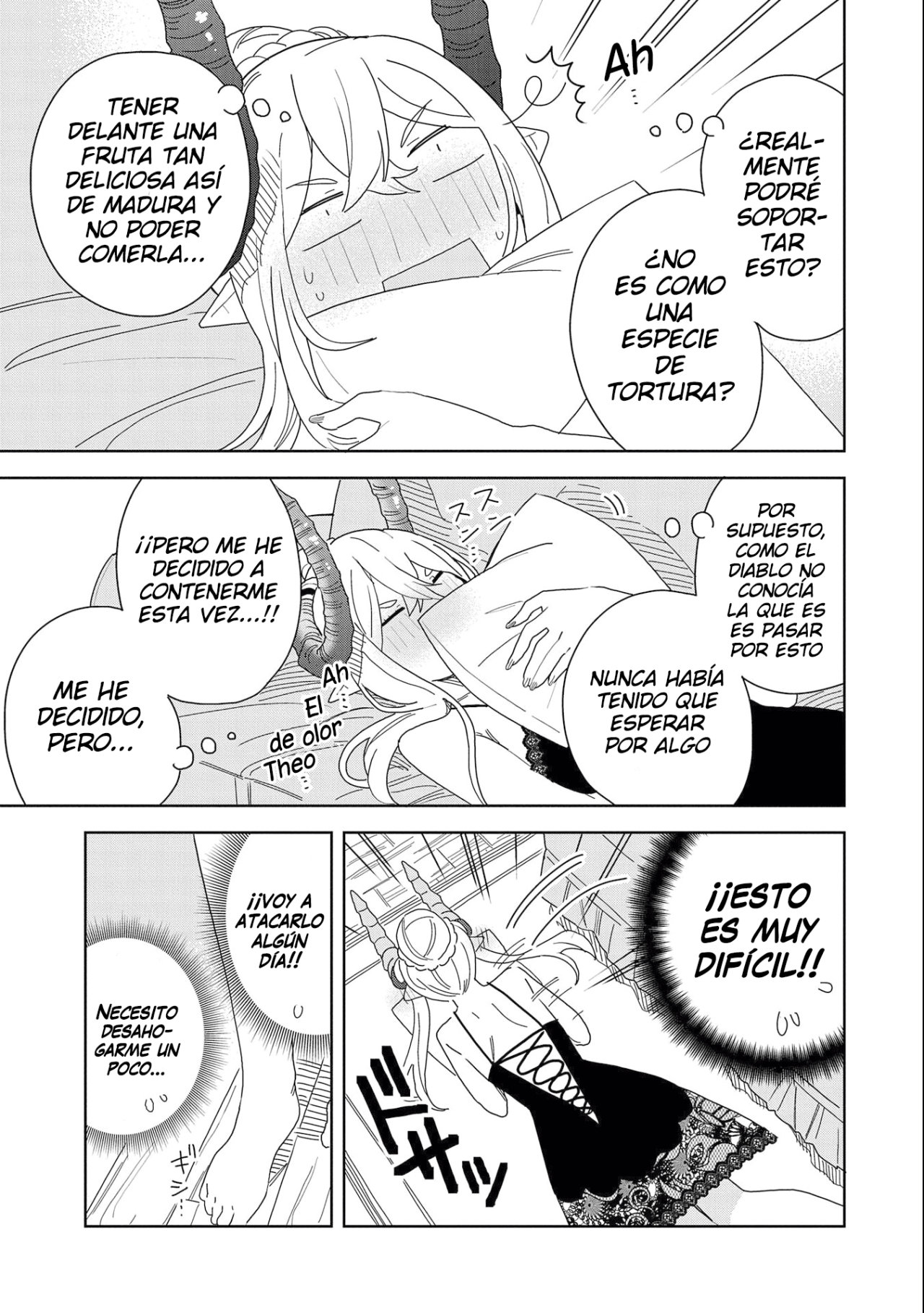 Invoqué al diablo para hacer realidad mi deseo, pero era muy hermosa, así que me casé con ella ~ Mi nueva esposa es el diablo ~ Capitulo 10 página 10