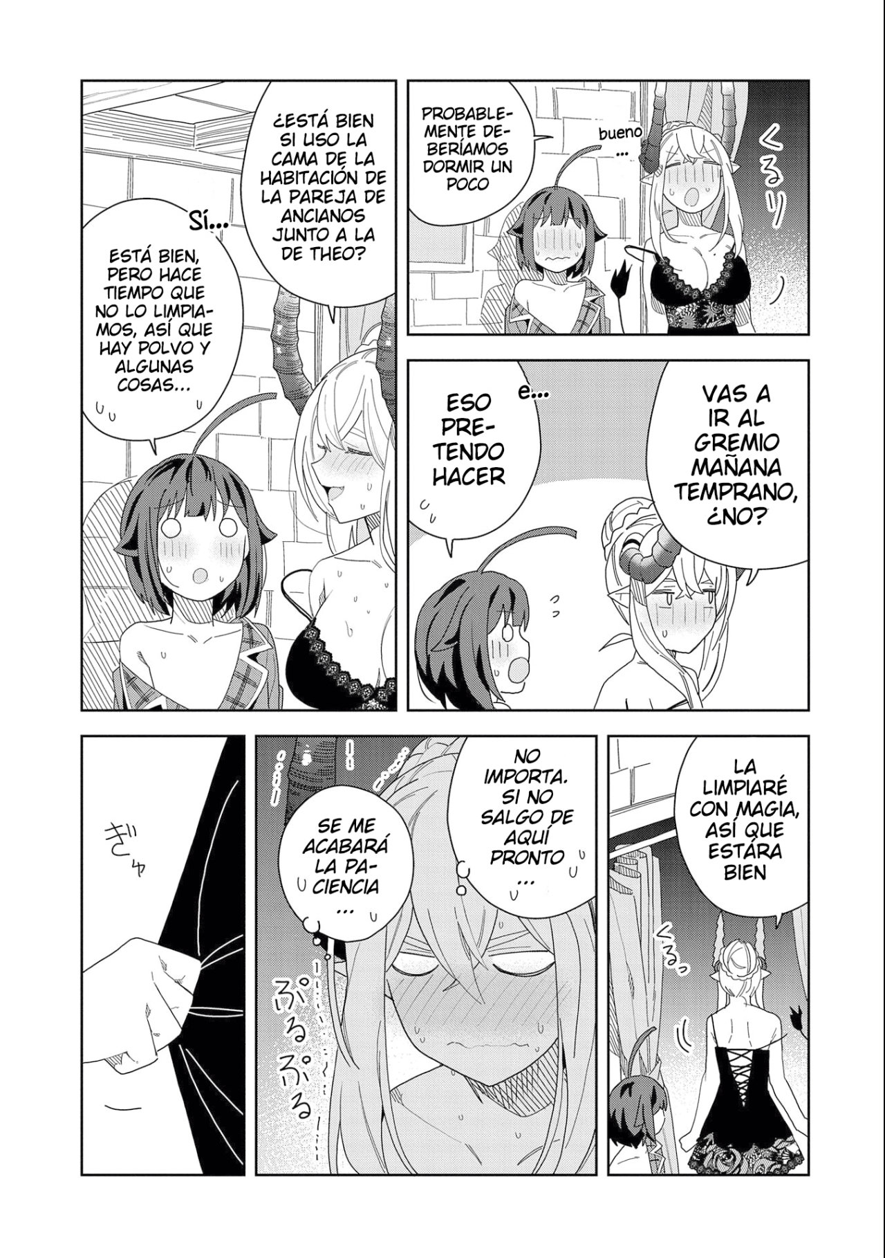 Invoqué al diablo para hacer realidad mi deseo, pero era muy hermosa, así que me casé con ella ~ Mi nueva esposa es el diablo ~ Capitulo 10 página 29