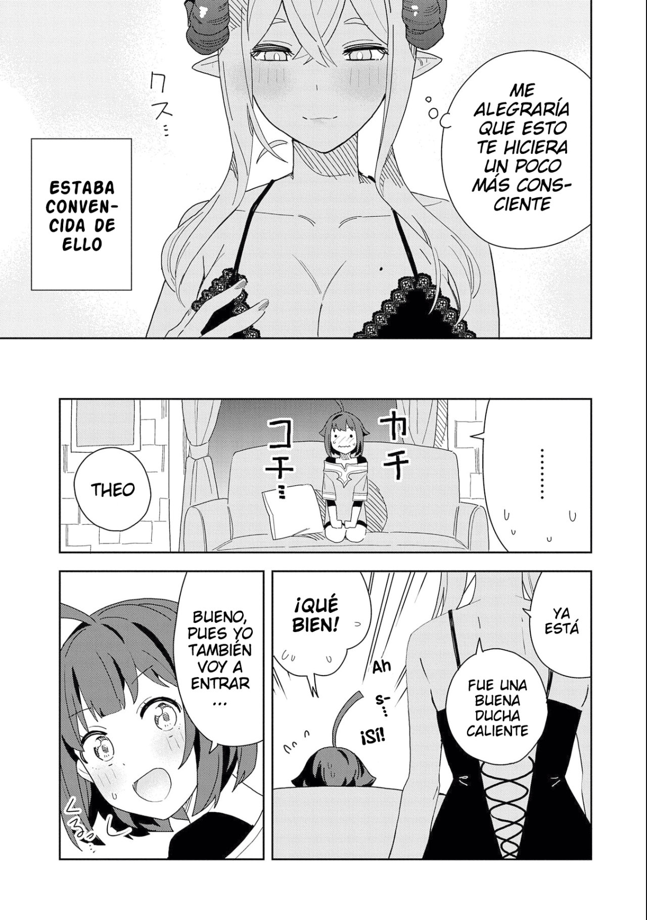 Invoqué al diablo para hacer realidad mi deseo, pero era muy hermosa, así que me casé con ella ~ Mi nueva esposa es el diablo ~ Capitulo 10 página 6