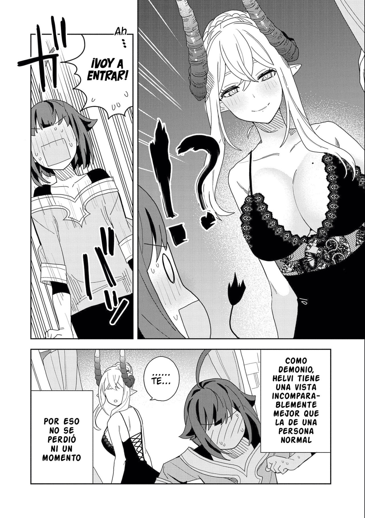 Invoqué al diablo para hacer realidad mi deseo, pero era muy hermosa, así que me casé con ella ~ Mi nueva esposa es el diablo ~ Capitulo 10 página 7
