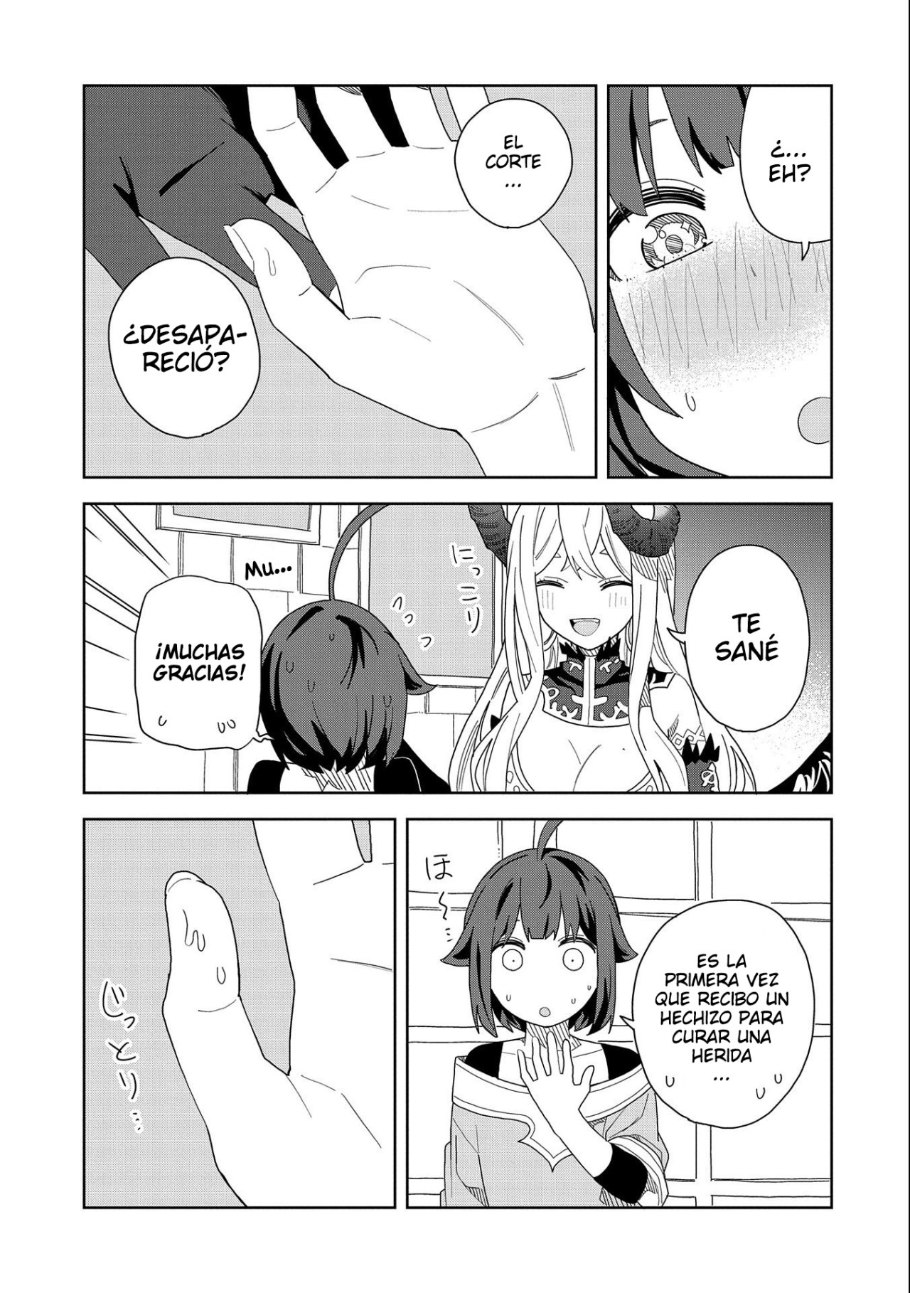 Invoqué al diablo para hacer realidad mi deseo, pero era muy hermosa, así que me casé con ella ~ Mi nueva esposa es el diablo ~ Capitulo 11 página 14