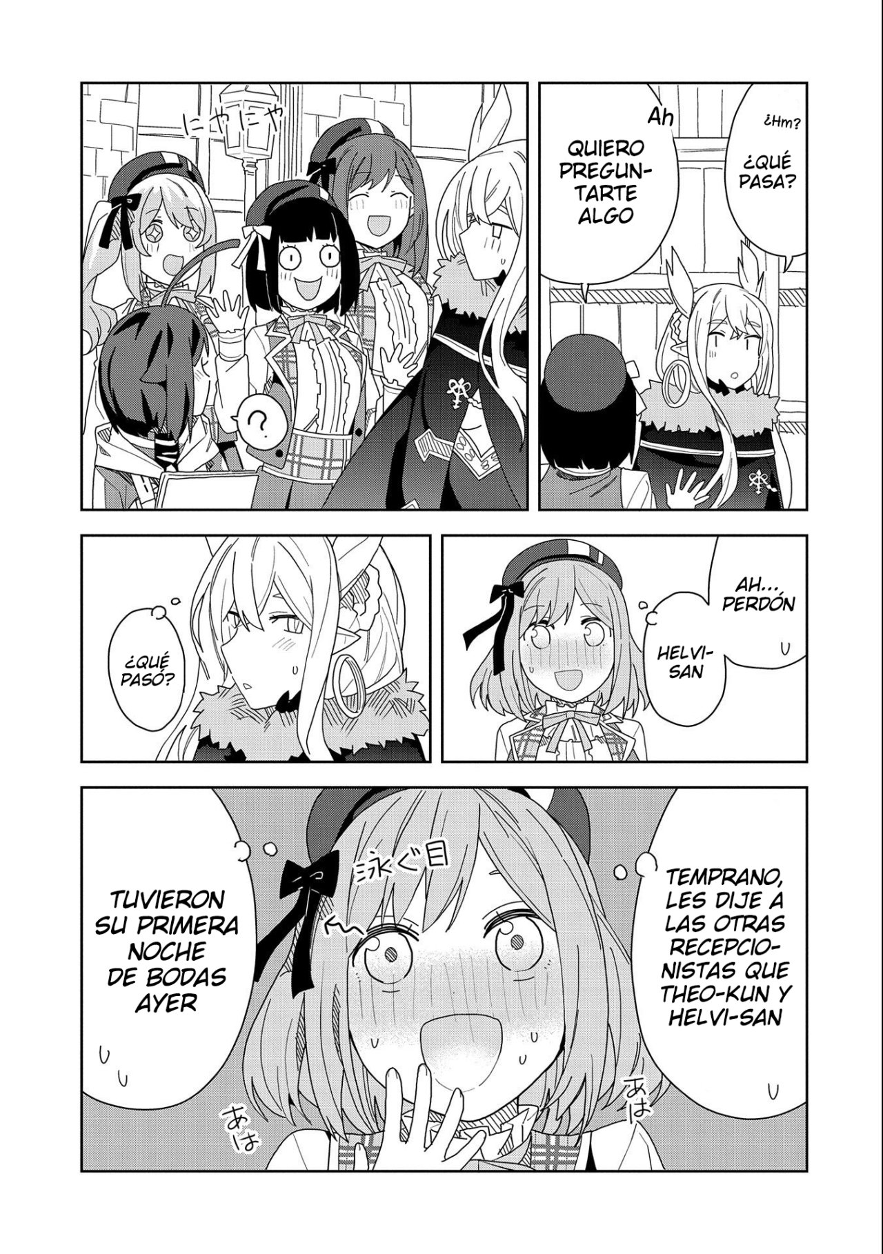 Invoqué al diablo para hacer realidad mi deseo, pero era muy hermosa, así que me casé con ella ~ Mi nueva esposa es el diablo ~ Capitulo 11 página 34