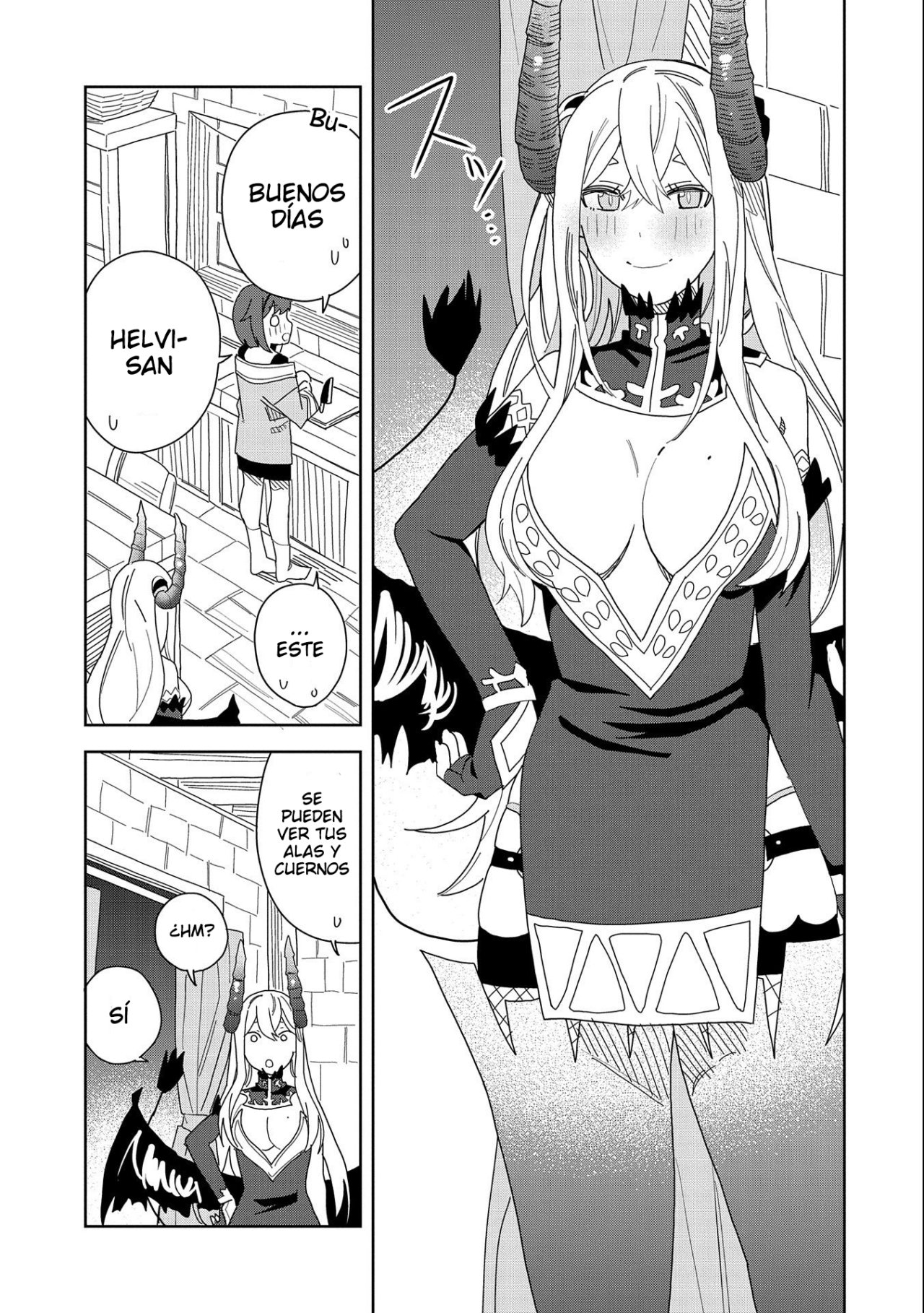 Invoqué al diablo para hacer realidad mi deseo, pero era muy hermosa, así que me casé con ella ~ Mi nueva esposa es el diablo ~ Capitulo 11 página 6