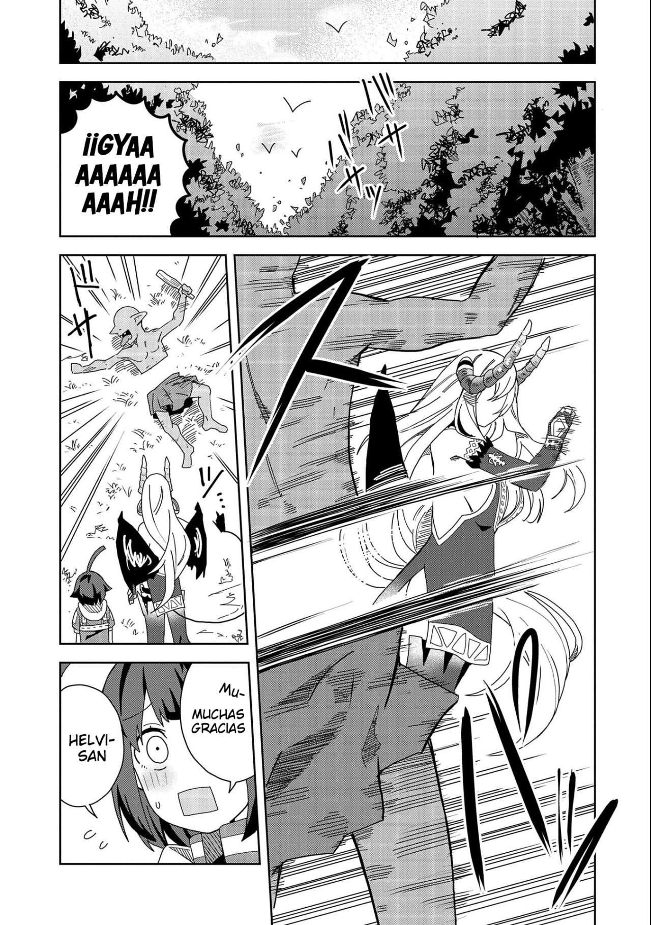 Invoqué al diablo para hacer realidad mi deseo, pero era muy hermosa, así que me casé con ella ~ Mi nueva esposa es el diablo ~ Capitulo 12 página 14