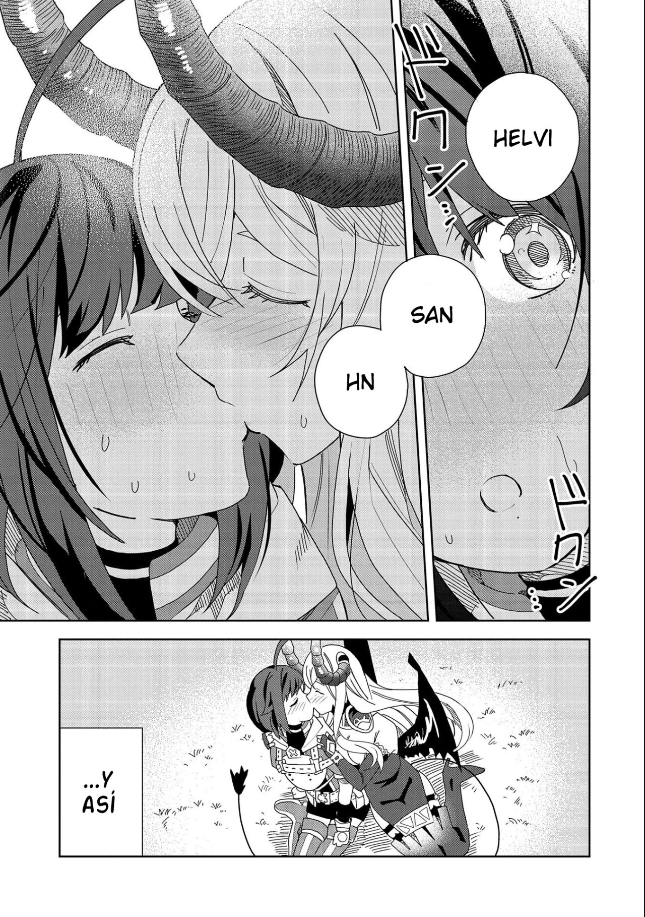 Invoqué al diablo para hacer realidad mi deseo, pero era muy hermosa, así que me casé con ella ~ Mi nueva esposa es el diablo ~ Capitulo 12 página 20