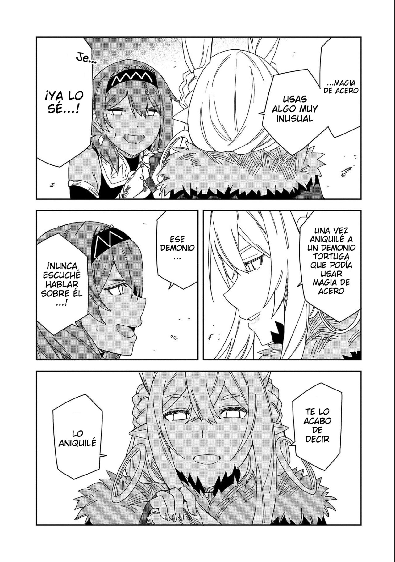 Invoqué al diablo para hacer realidad mi deseo, pero era muy hermosa, así que me casé con ella ~ Mi nueva esposa es el diablo ~ Capitulo 14 página 32
