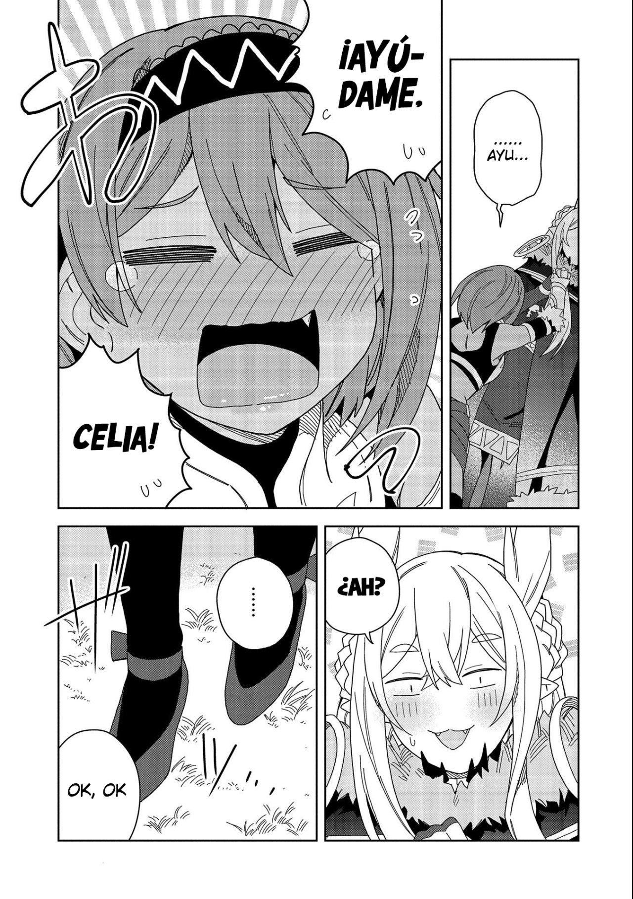 Invoqué al diablo para hacer realidad mi deseo, pero era muy hermosa, así que me casé con ella ~ Mi nueva esposa es el diablo ~ Capitulo 14 página 36