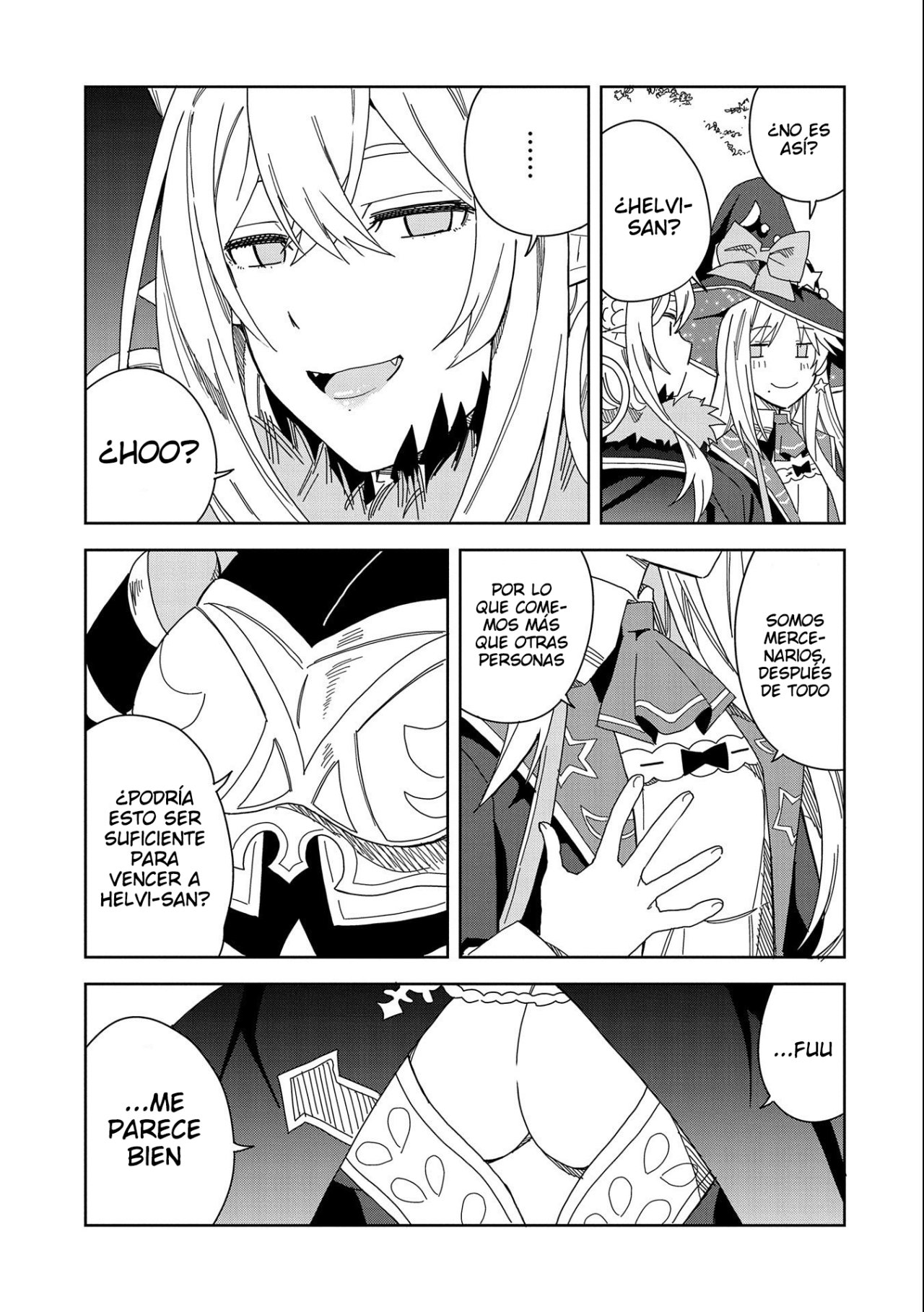 Invoqué al diablo para hacer realidad mi deseo, pero era muy hermosa, así que me casé con ella ~ Mi nueva esposa es el diablo ~ Capitulo 15 página 34