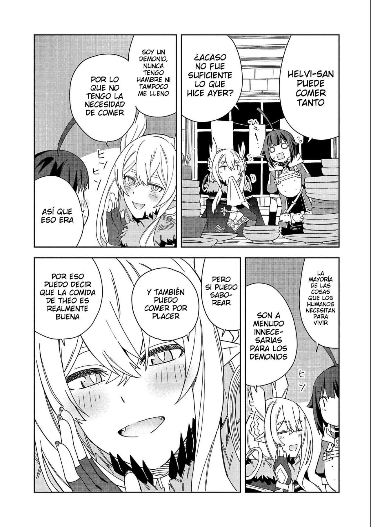 Invoqué al diablo para hacer realidad mi deseo, pero era muy hermosa, así que me casé con ella ~ Mi nueva esposa es el diablo ~ Capitulo 16 página 12