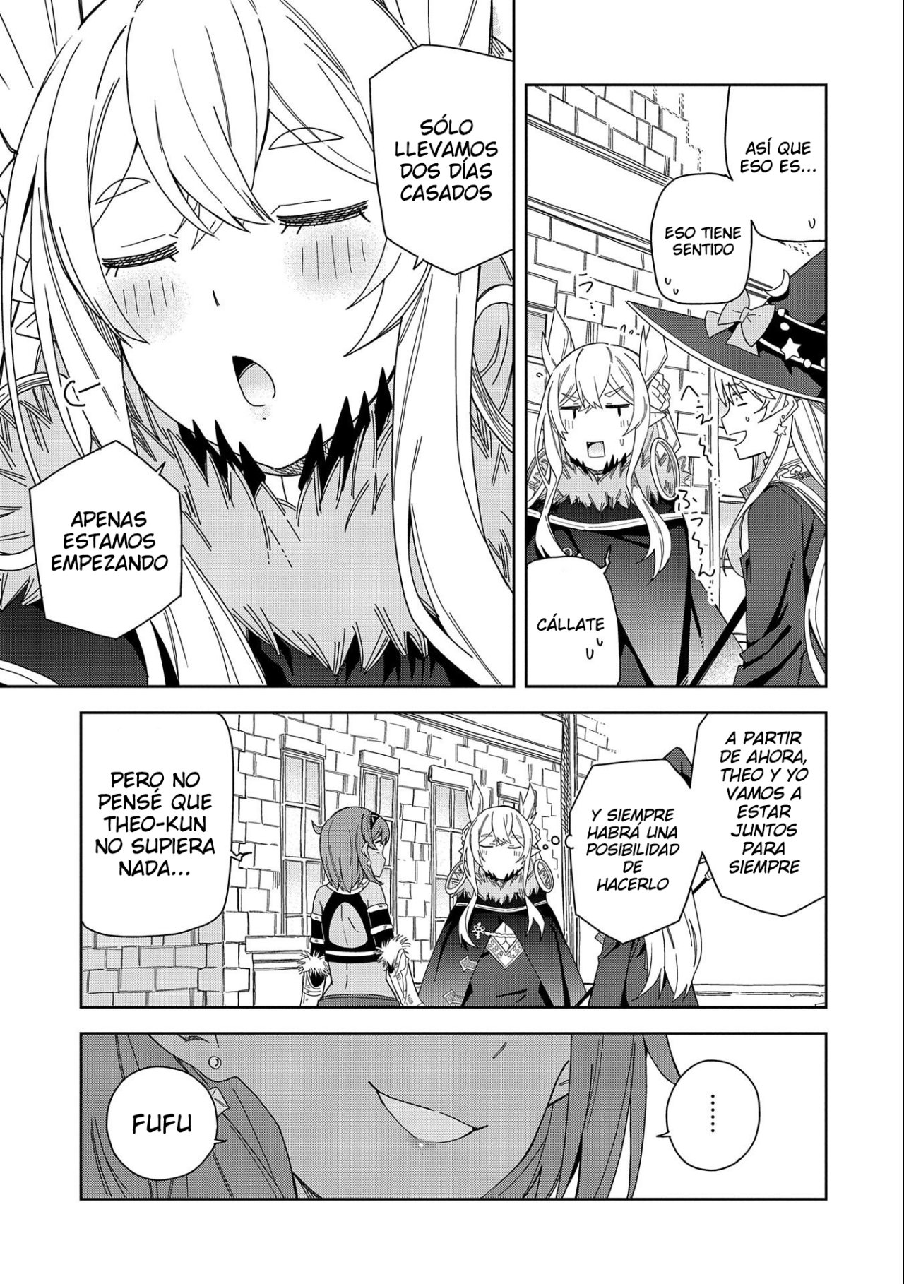 Invoqué al diablo para hacer realidad mi deseo, pero era muy hermosa, así que me casé con ella ~ Mi nueva esposa es el diablo ~ Capitulo 17 página 14