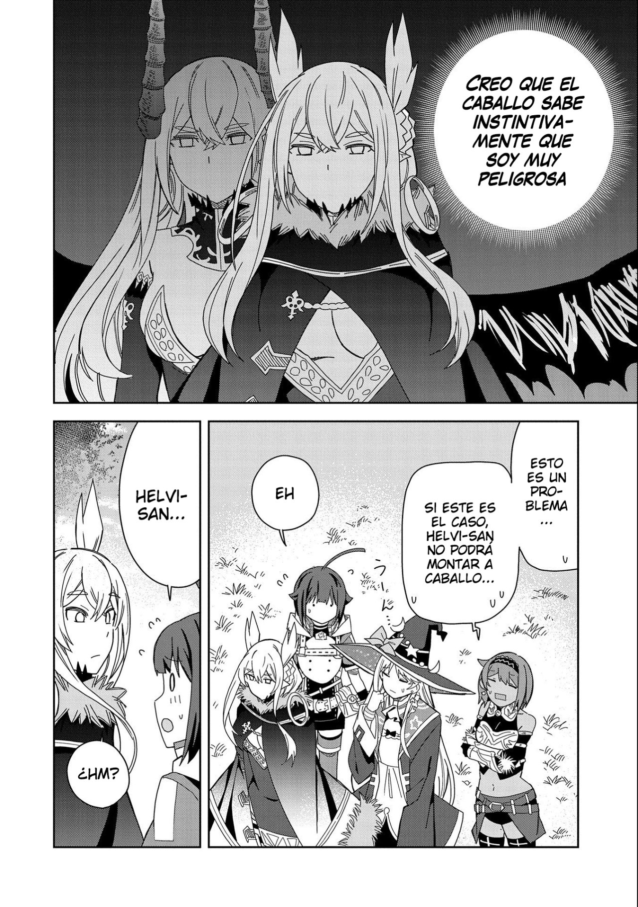 Invoqué al diablo para hacer realidad mi deseo, pero era muy hermosa, así que me casé con ella ~ Mi nueva esposa es el diablo ~ Capitulo 19 página 19