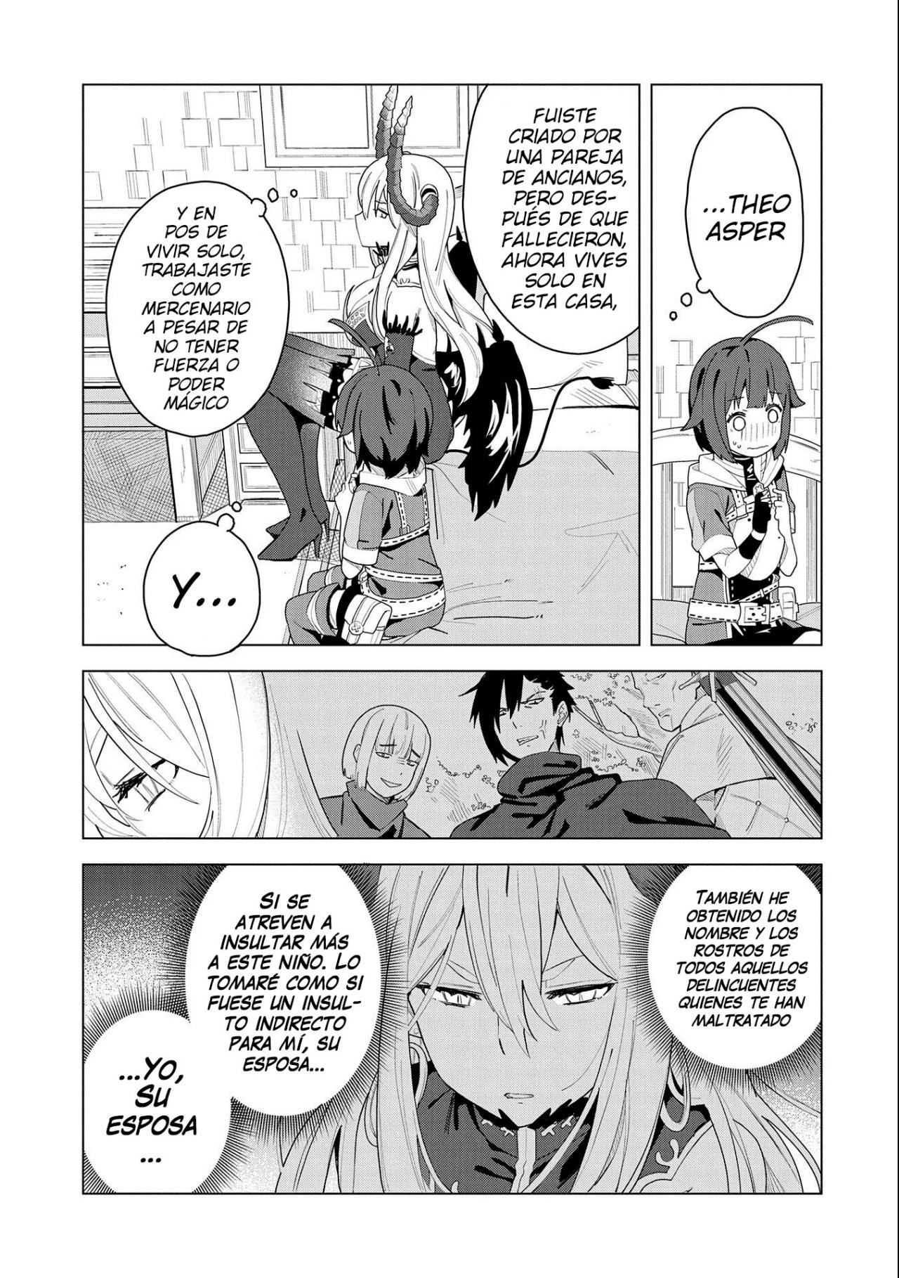 Invoqué al diablo para hacer realidad mi deseo, pero era muy hermosa, así que me casé con ella ~ Mi nueva esposa es el diablo ~ Capitulo 2 página 17