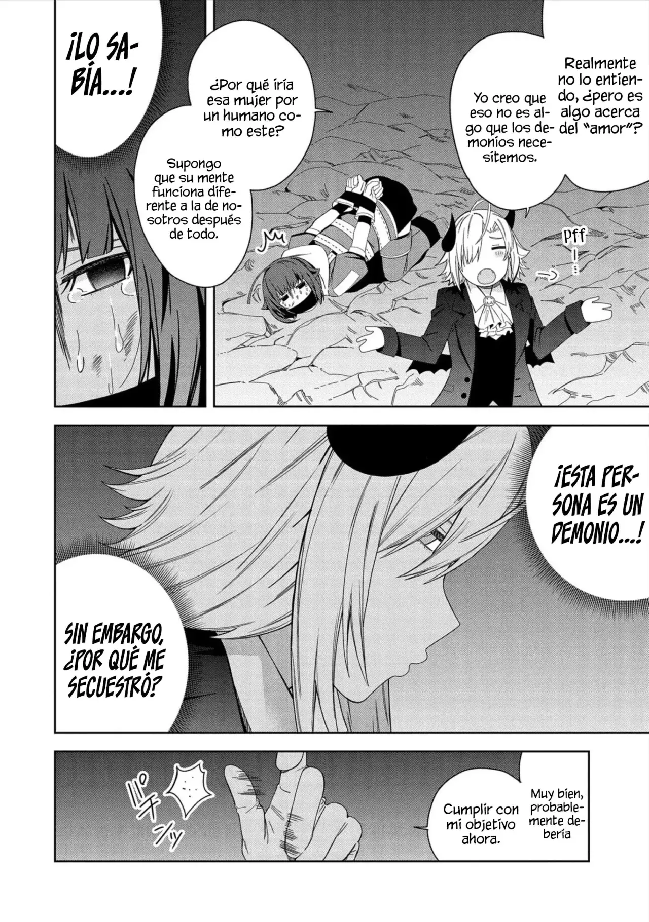 Invoqué al diablo para hacer realidad mi deseo, pero era muy hermosa, así que me casé con ella ~ Mi nueva esposa es el diablo ~ Capitulo 28 página 29