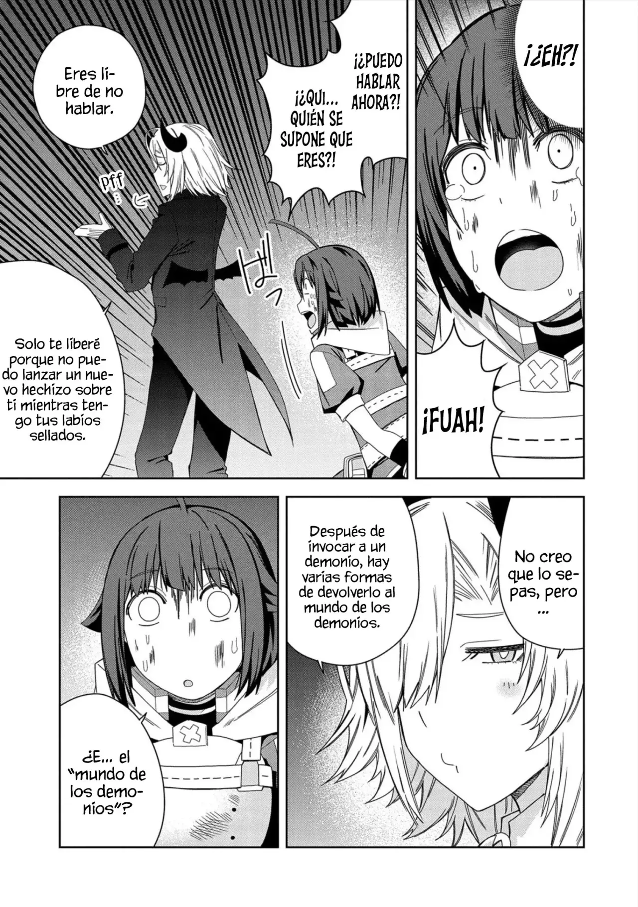 Invoqué al diablo para hacer realidad mi deseo, pero era muy hermosa, así que me casé con ella ~ Mi nueva esposa es el diablo ~ Capitulo 28 página 30