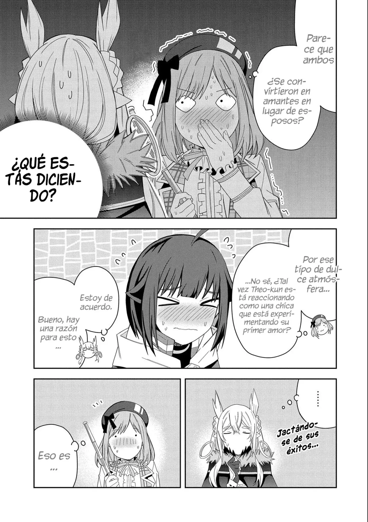 Invoqué al diablo para hacer realidad mi deseo, pero era muy hermosa, así que me casé con ella ~ Mi nueva esposa es el diablo ~ Capitulo 30 página 23